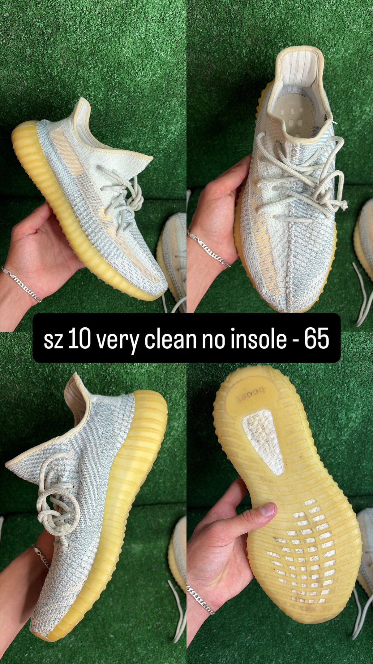 Yeezy 350 Cloud White Size 10