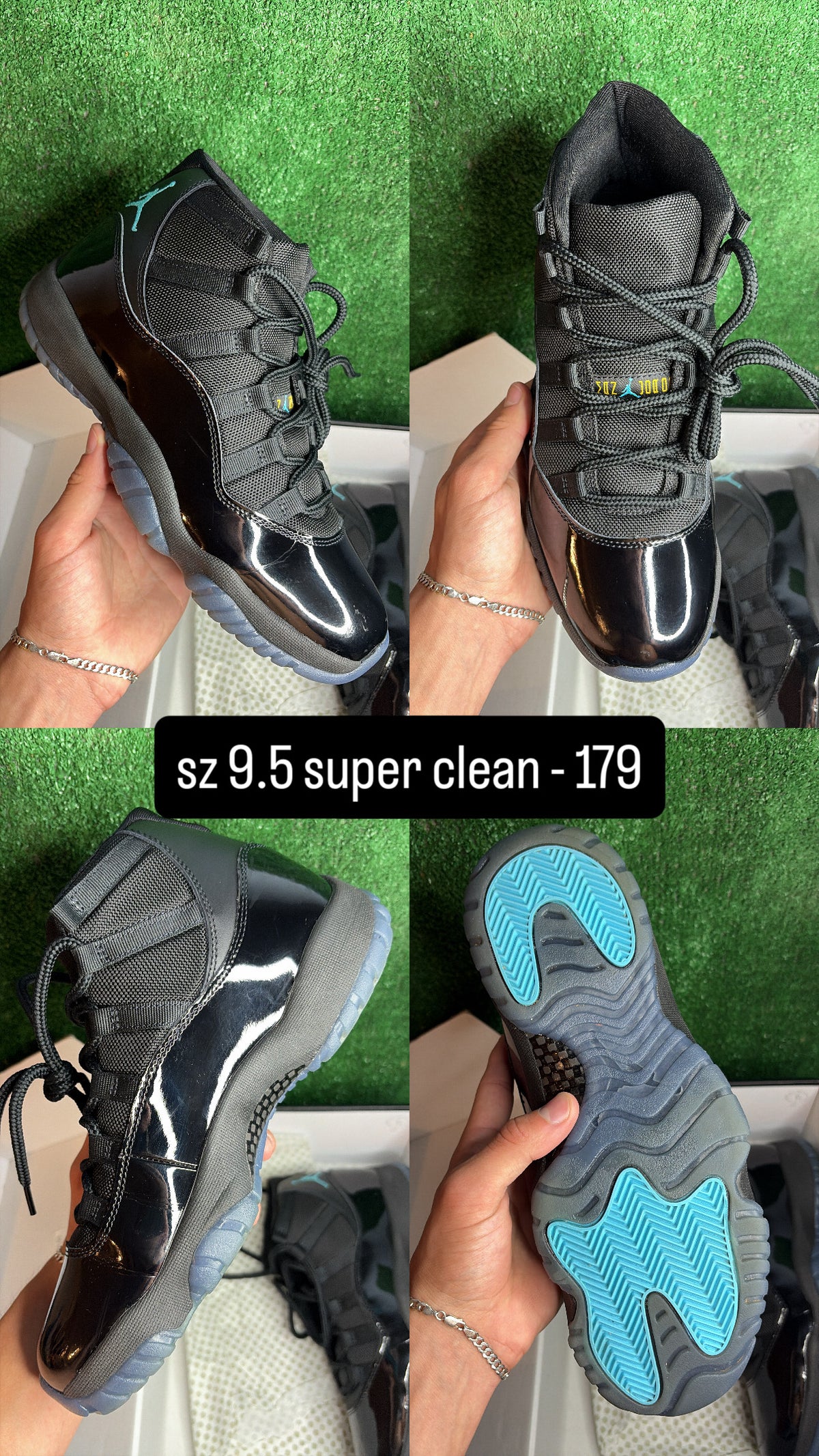 Jordan 11 Gamma Blue Size 9.5