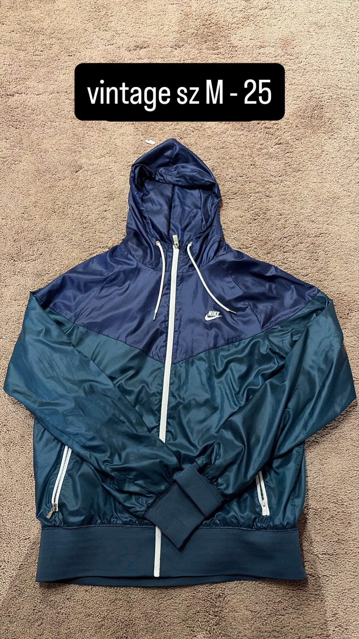 Vintage Nike Windbreaker Jacket Size Medium