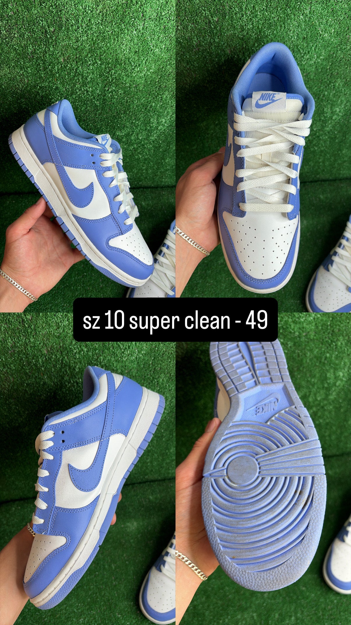 Nike Dunk Low Polar Blue Size 10