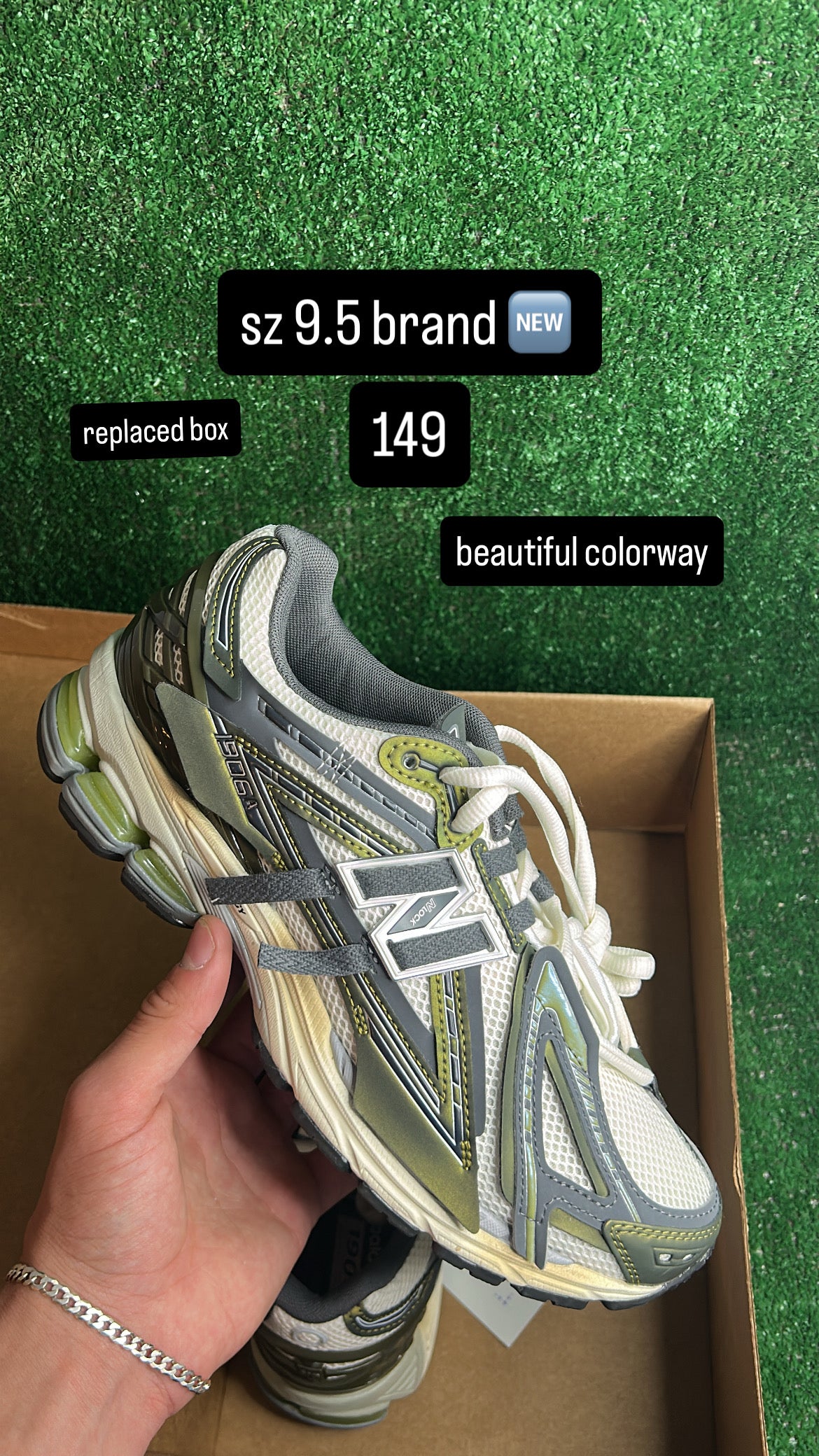 New Balance 1906 Juicy Olive Size 9.5