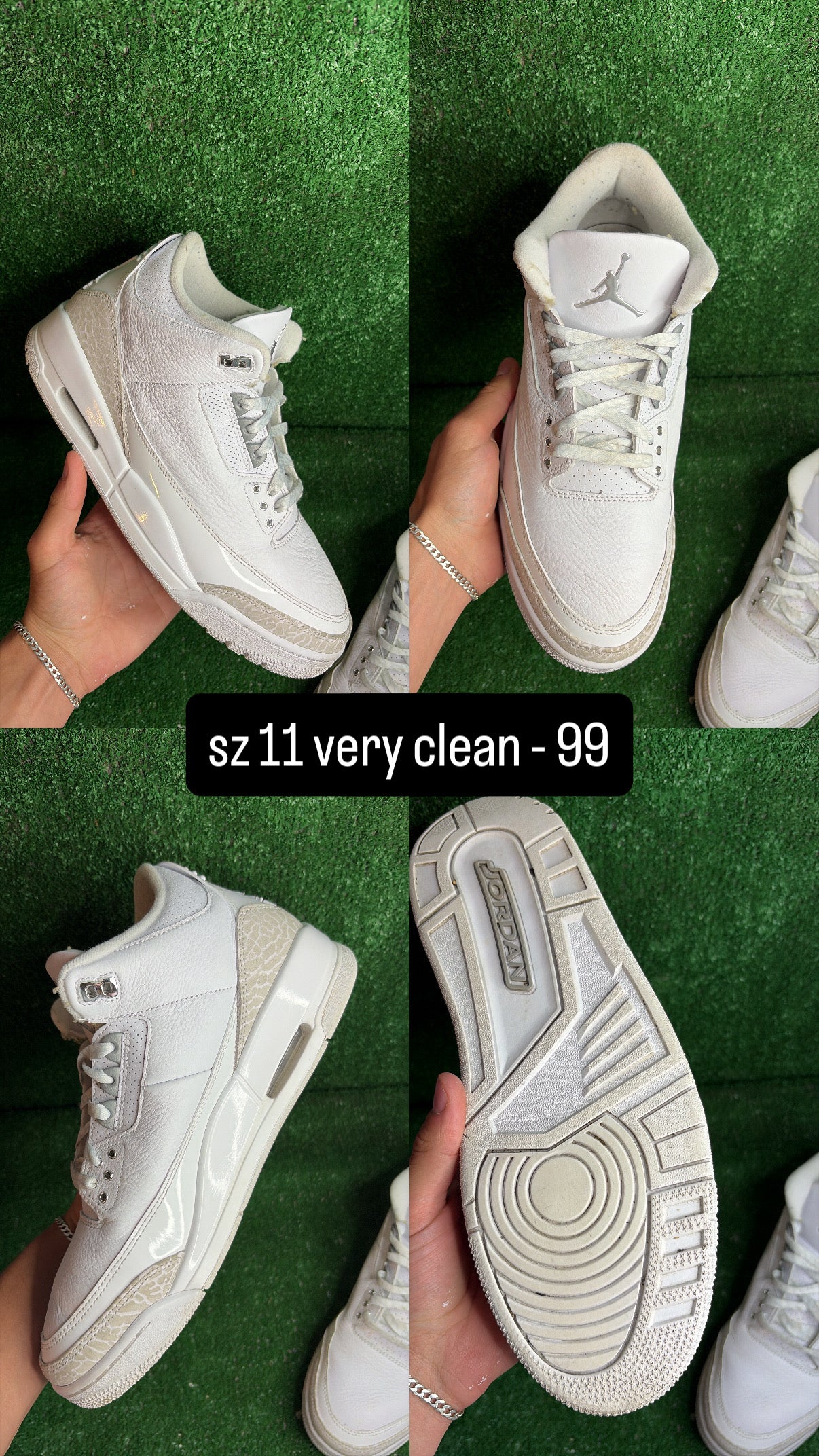 Jordan 3 Pure Money Size 11