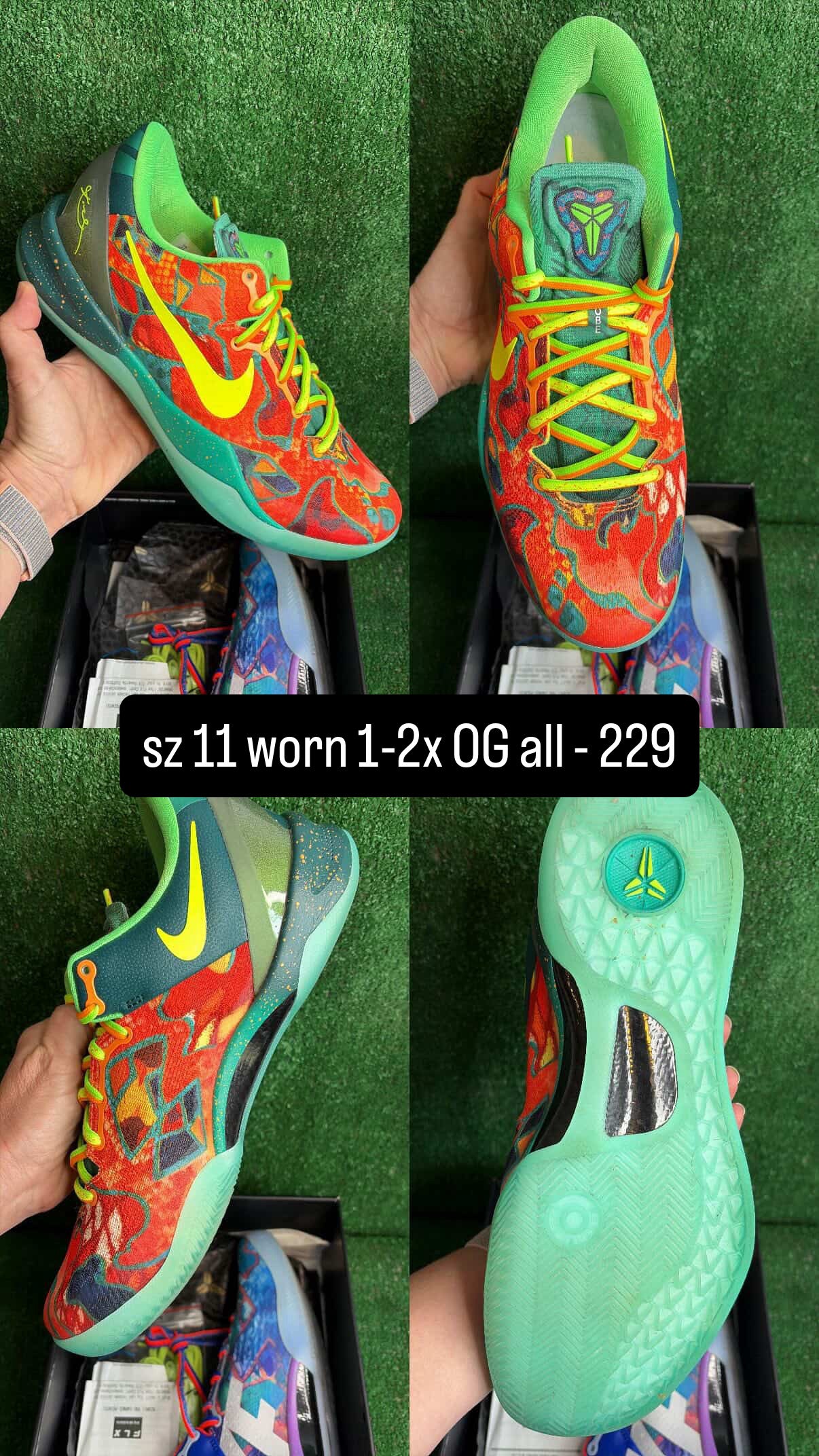 Kobe 8 What The Size 11