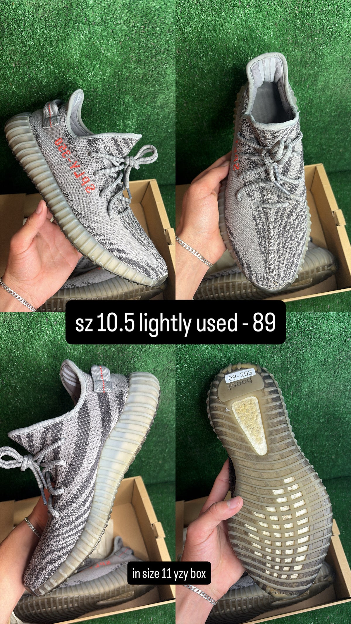 Yeezy 350 Boost V2 Beluga 2.0 Size 10.5