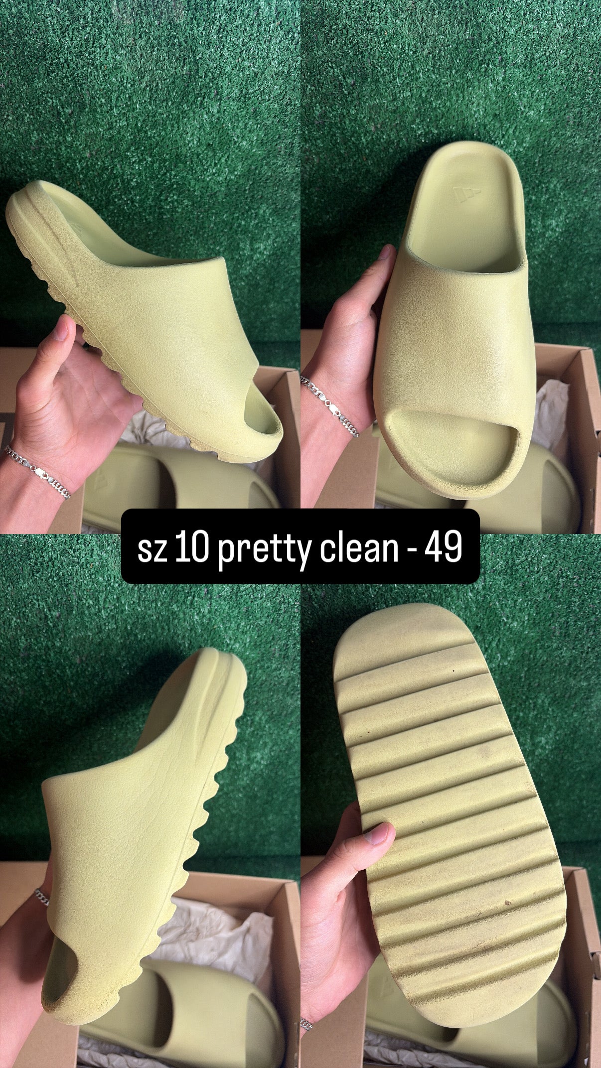 Yeezy Slide Resin Size 10