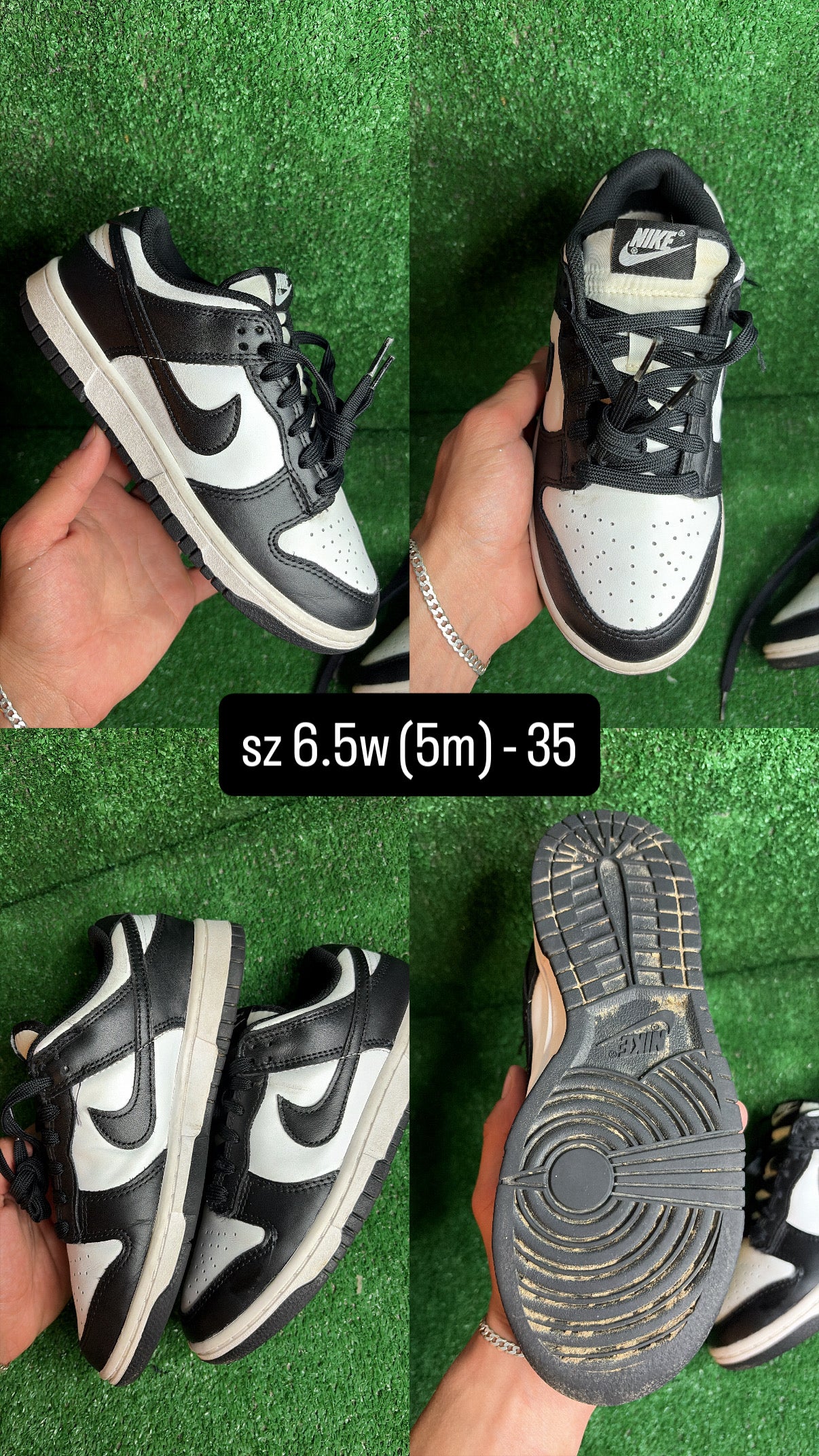 Nike Dunk Low Panda Size 5m (6.5w)