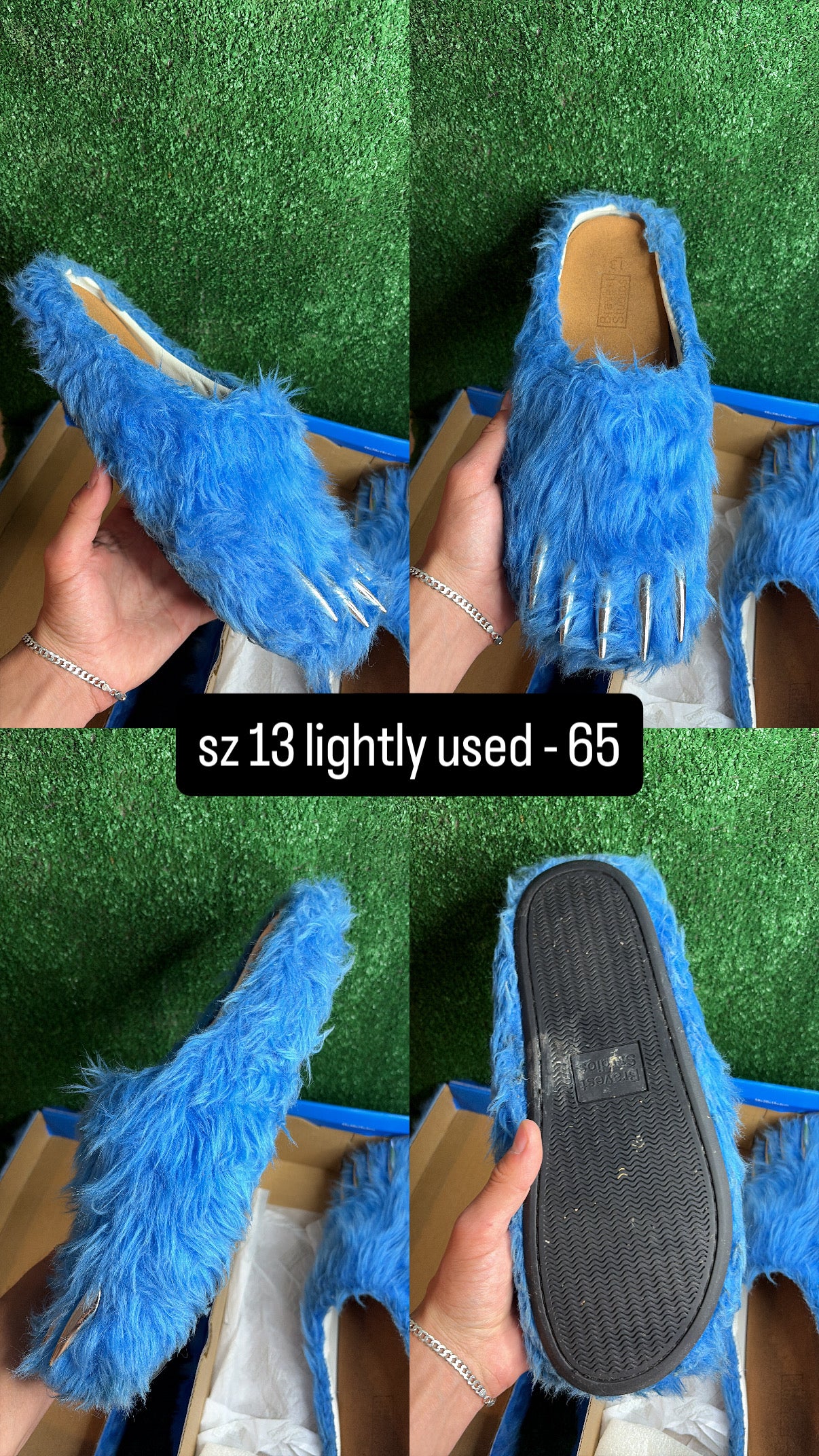 Bravest Studios Bearclaw Blue Size 13