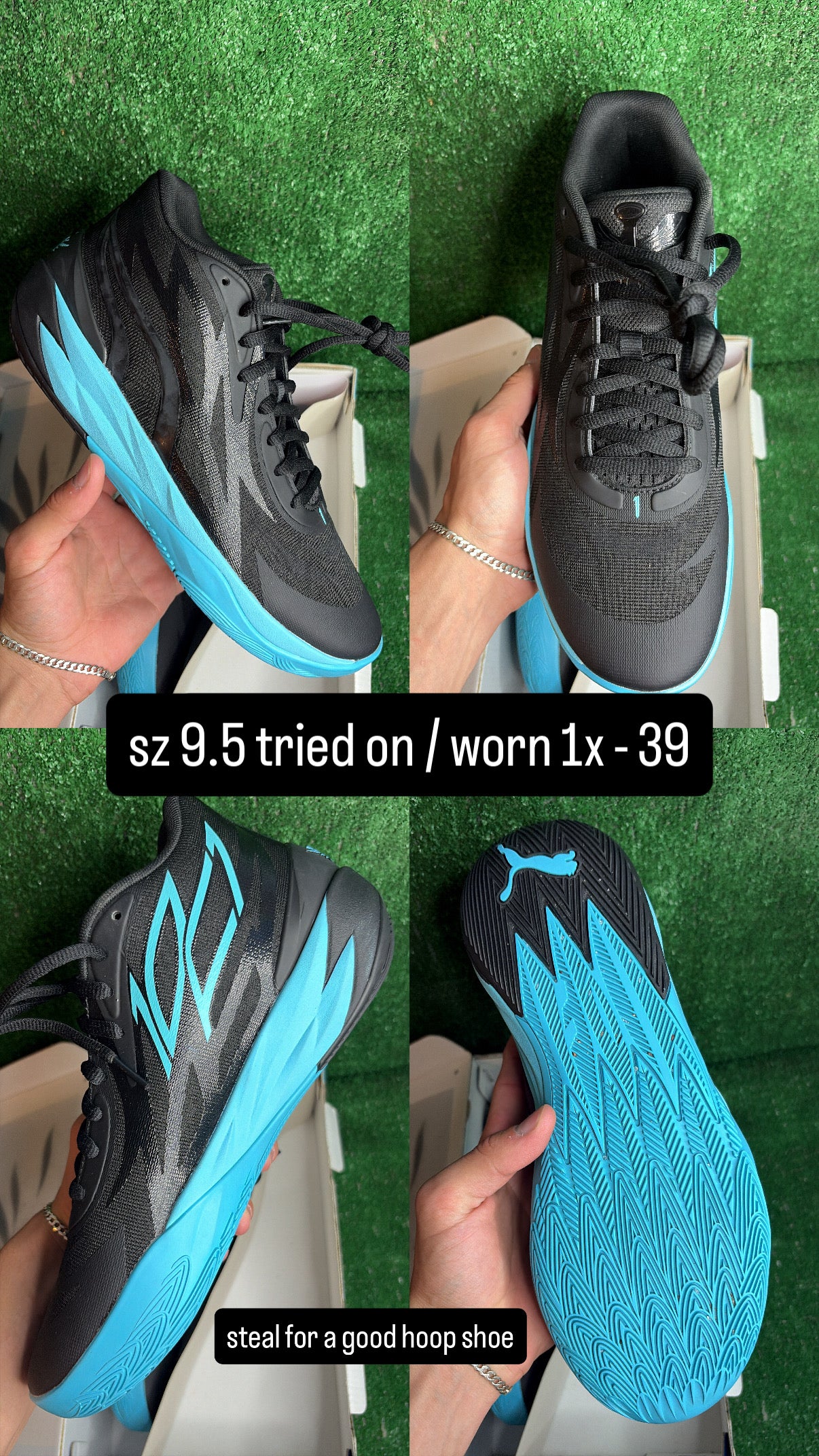 Puma LaMelo Ball MB 02 Phenom Size 9.5