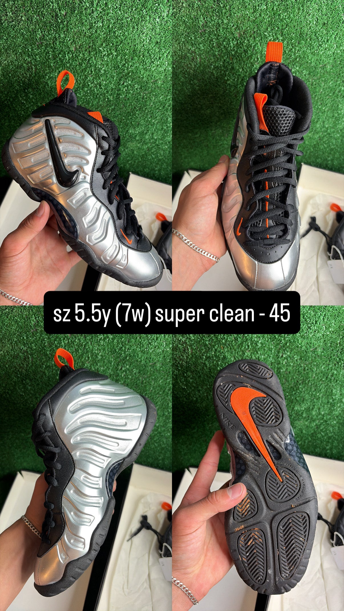 Nike Foamposite One Halloween Size 5.5y (7w)