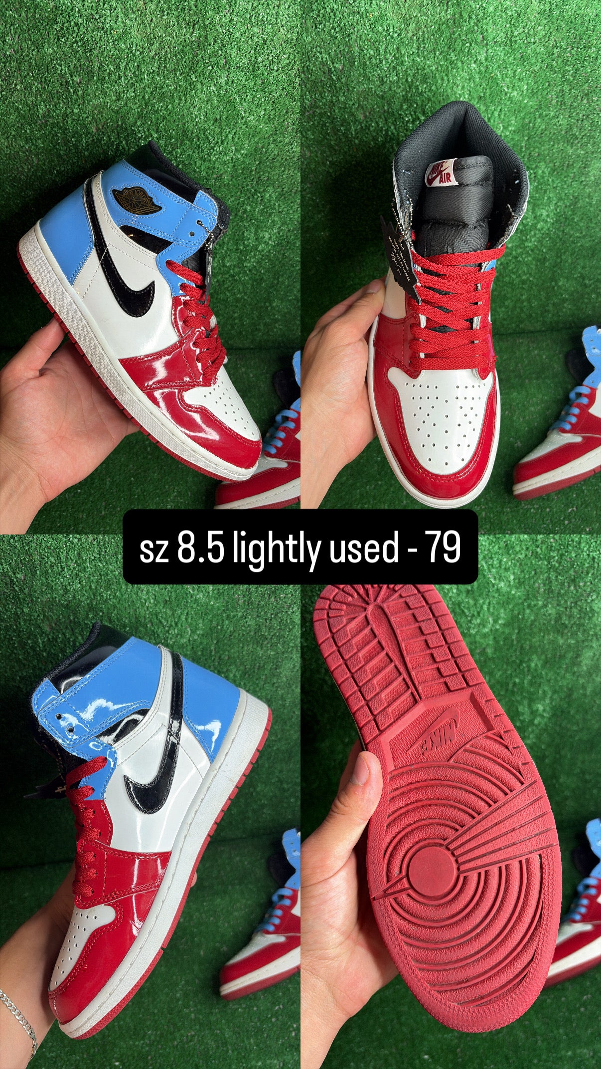 Jordan 1 High Fearless Size 8.5