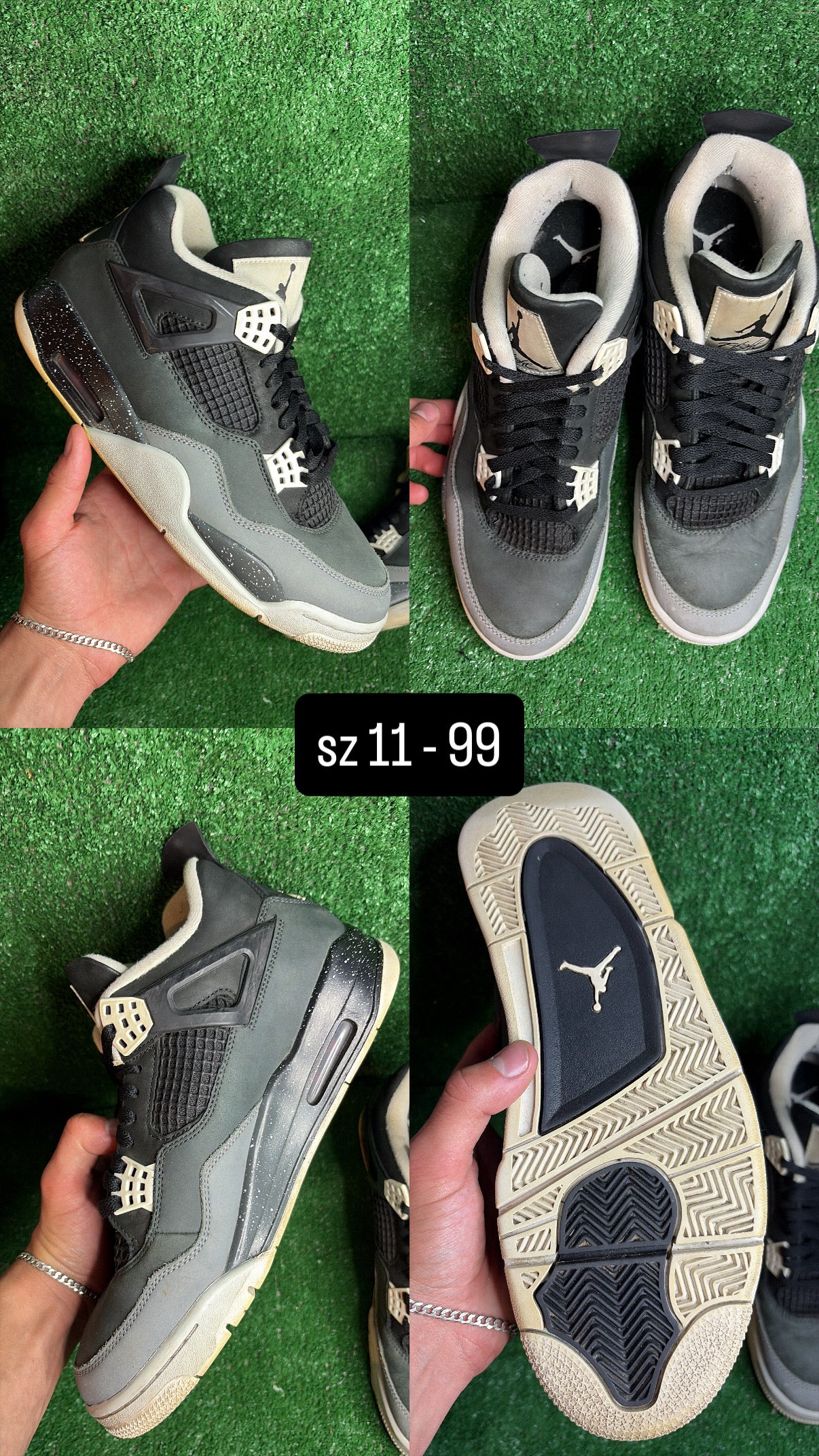 Jordan 4 Fear Size 11