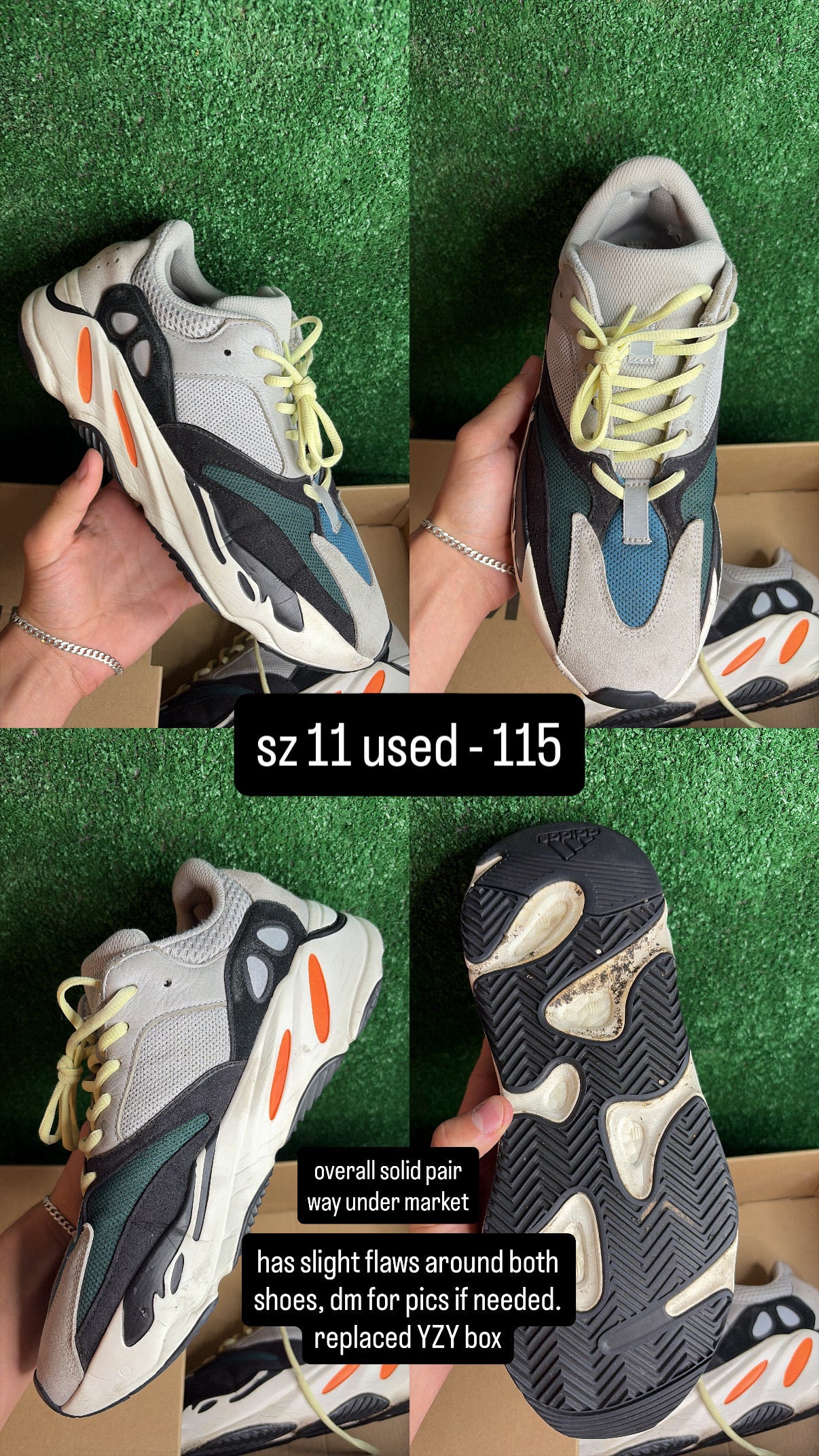 Yeezy 700 Wave Runner Size 11