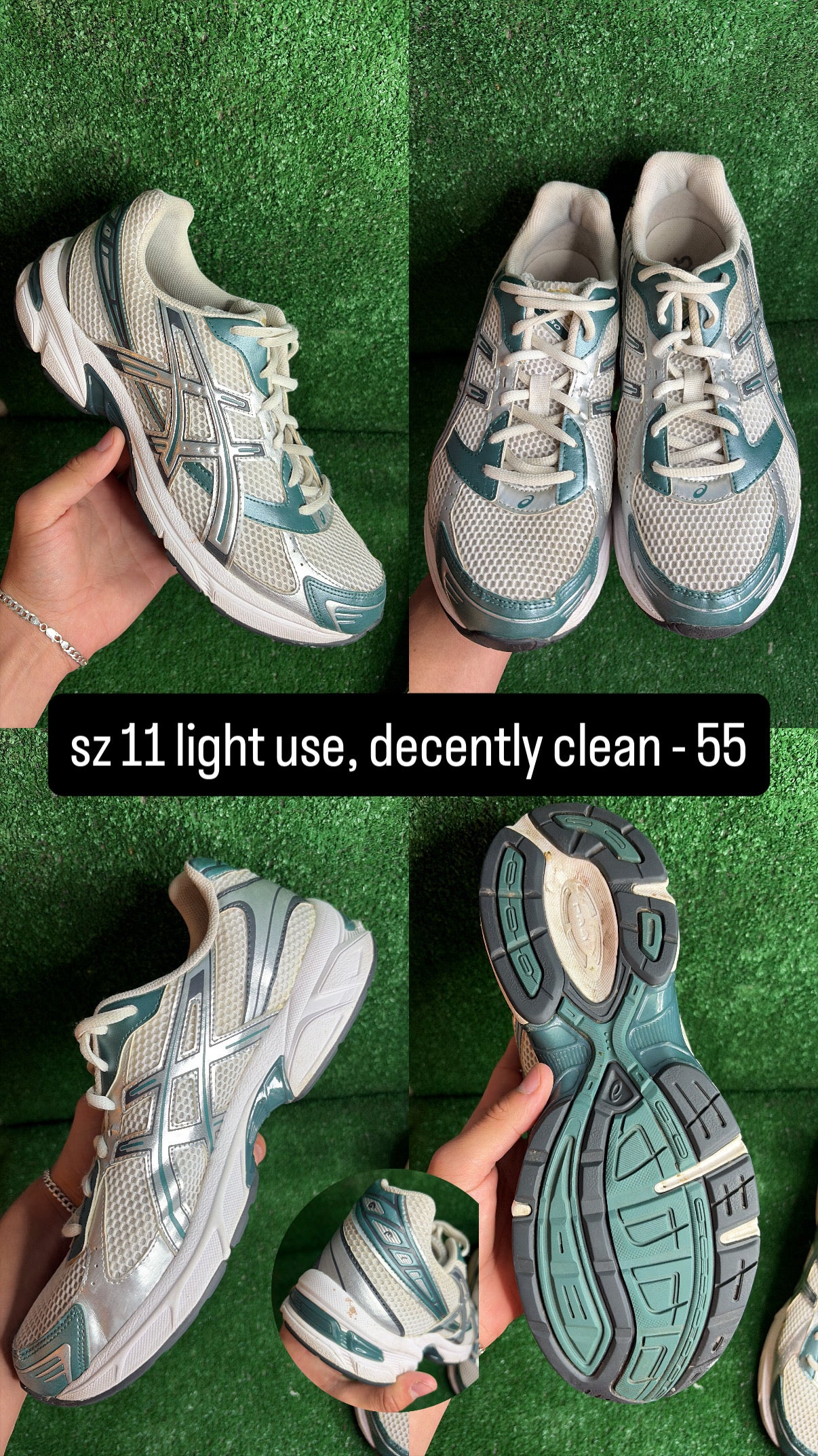Asics Gel 1130 Dark Neptune Size 11