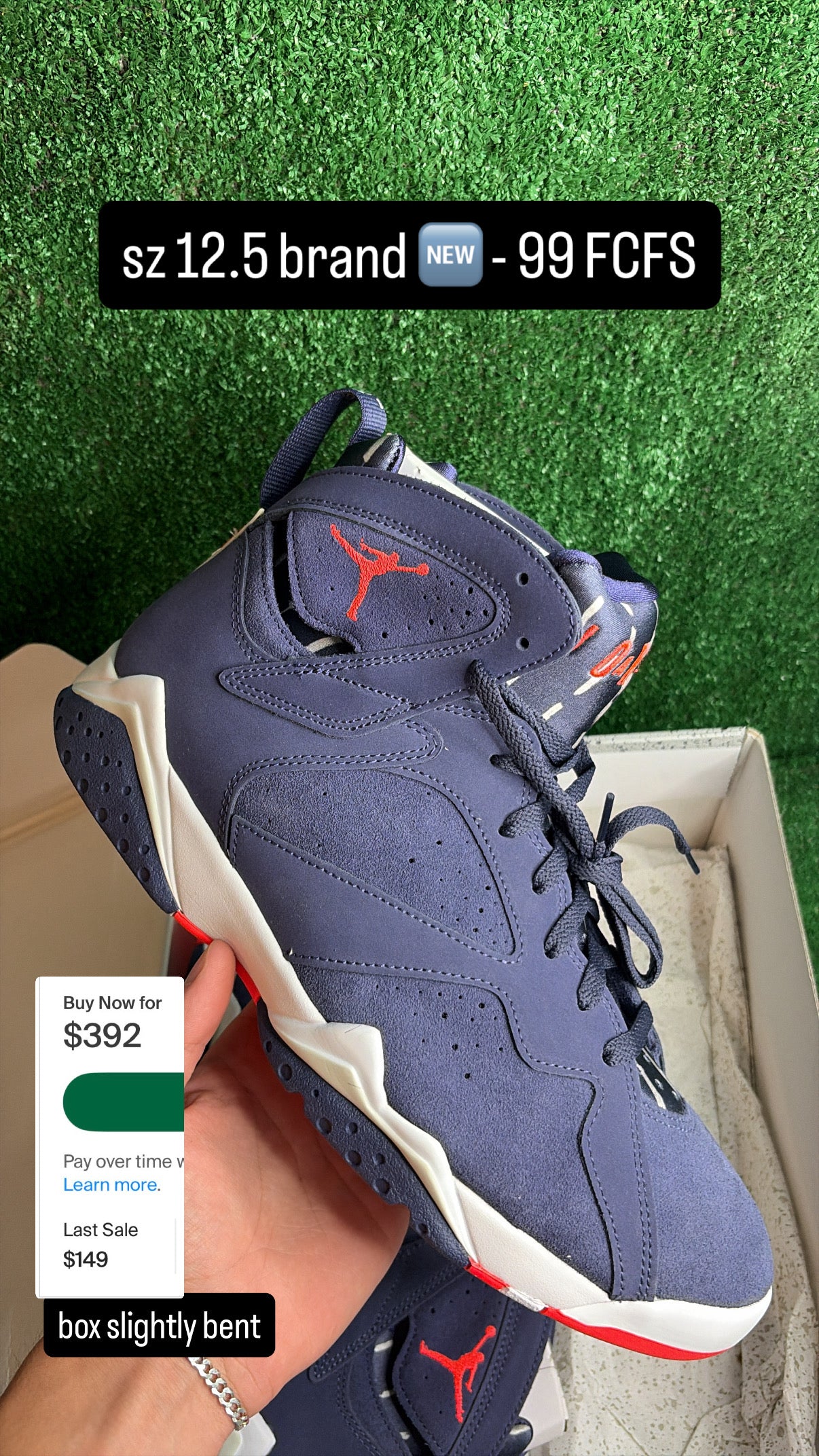 Jordan 7 Quai 54 Size 12.5