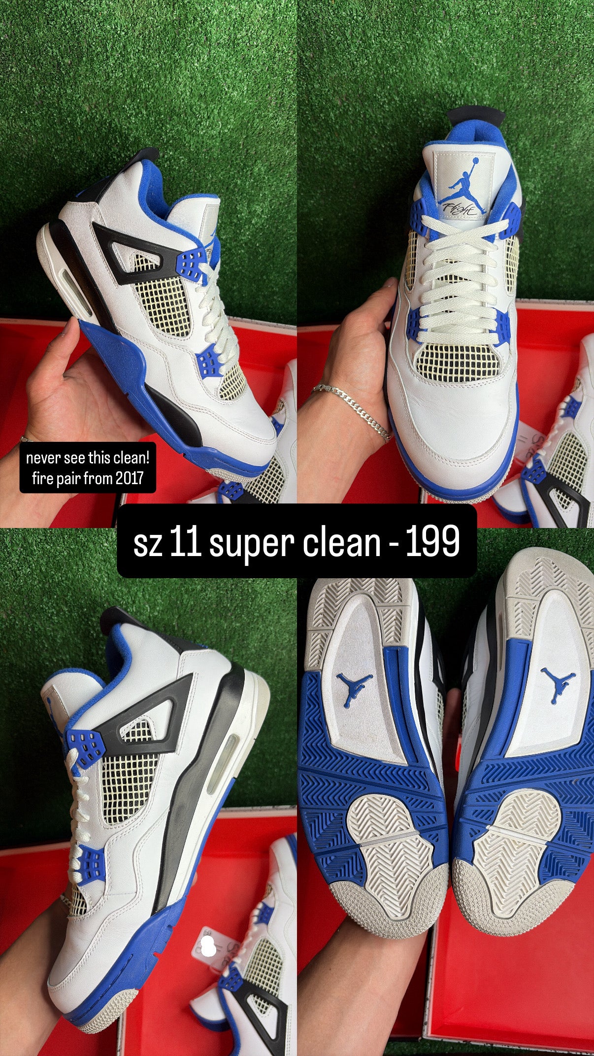 Jordan 4 Motorsports Size 11 (2017)