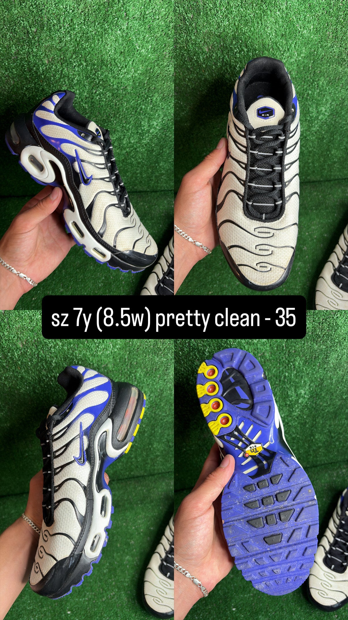 Nike Air Max Plus TN Persian Violet Size 7y (8.5w)