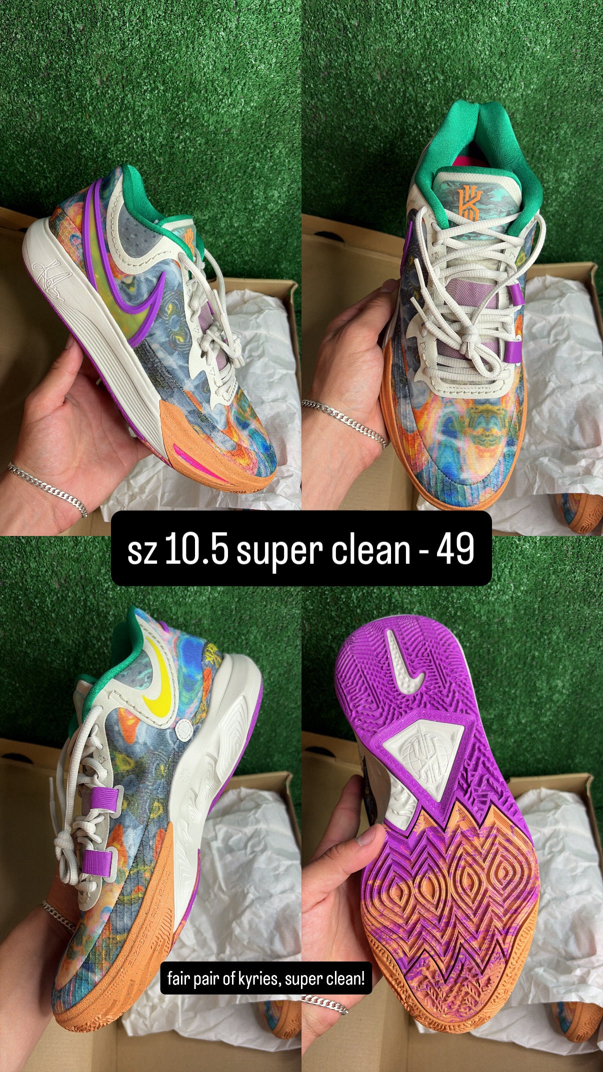 Kyrie 8 Circle of Life Size 10.5
