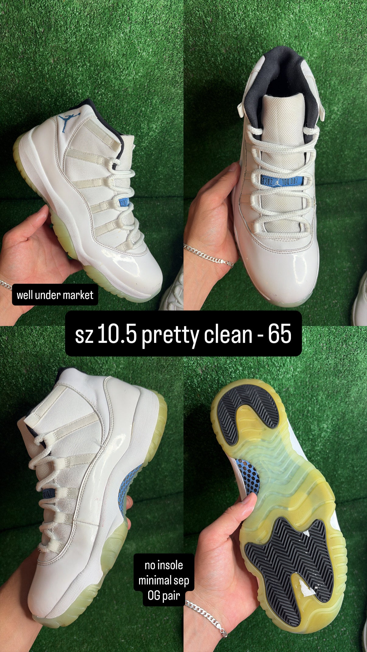 Jordan 11 Legend Blue (2014) Size 10.5