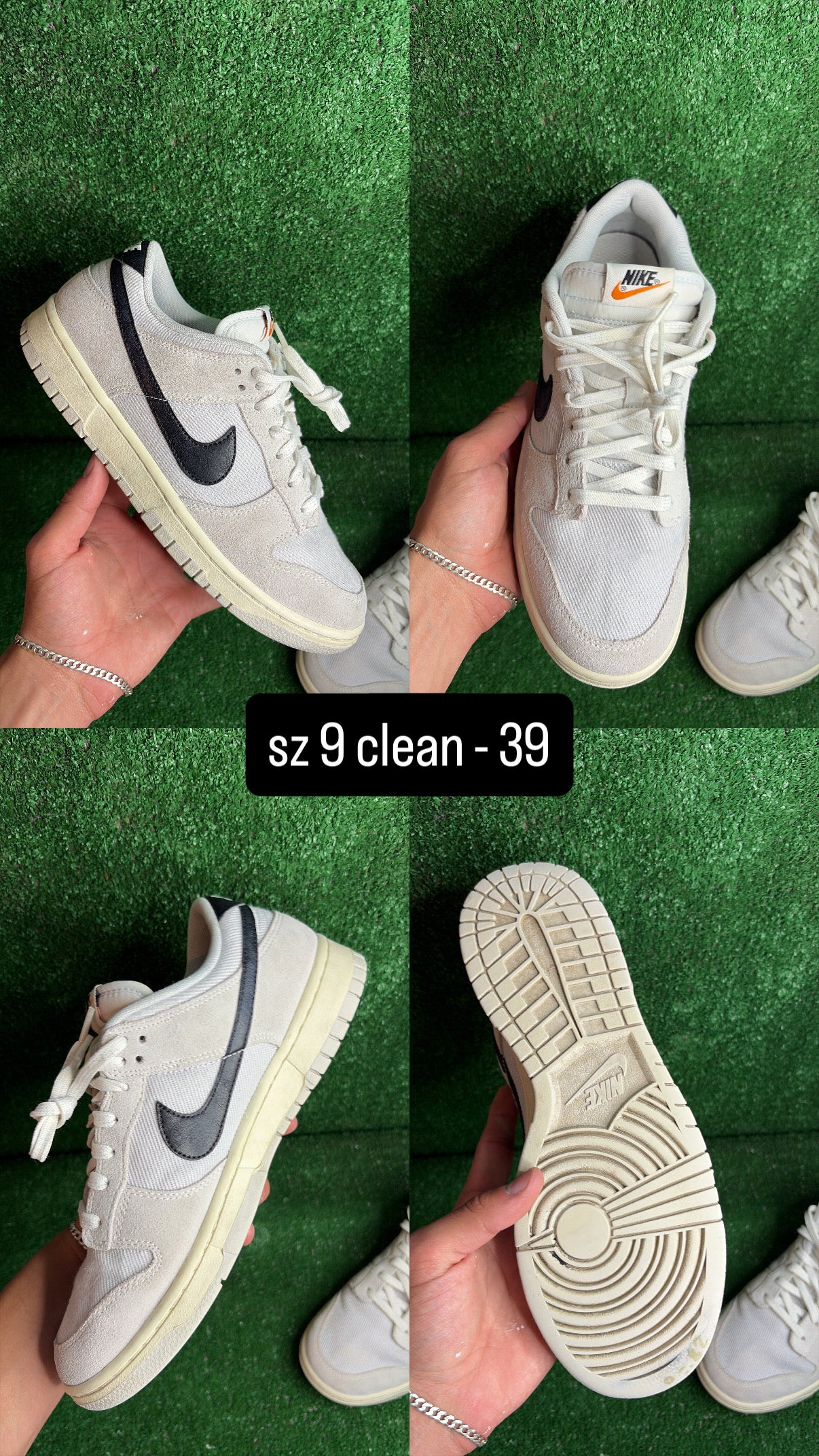 Nike Dunk Low Corduroy Certified Fresh Size 9