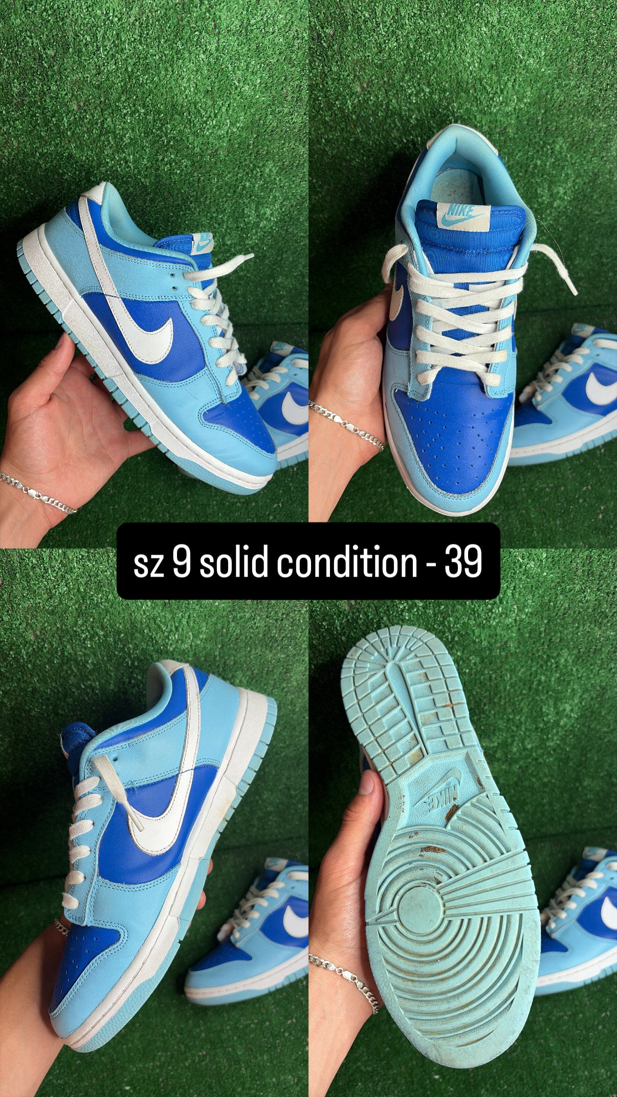Nike Dunk Low Argon Size 9