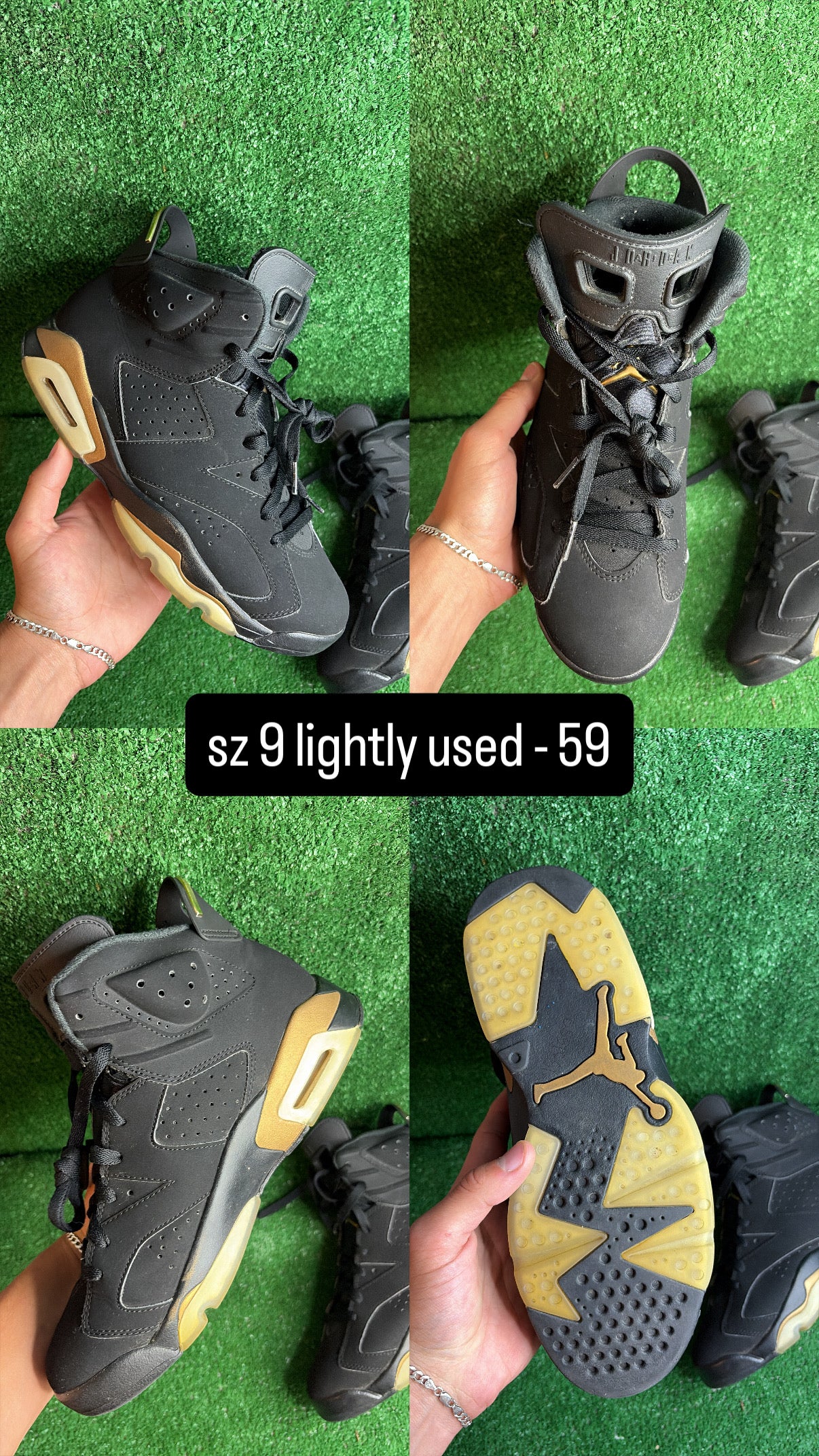 Jordan 6 DMP Size 9