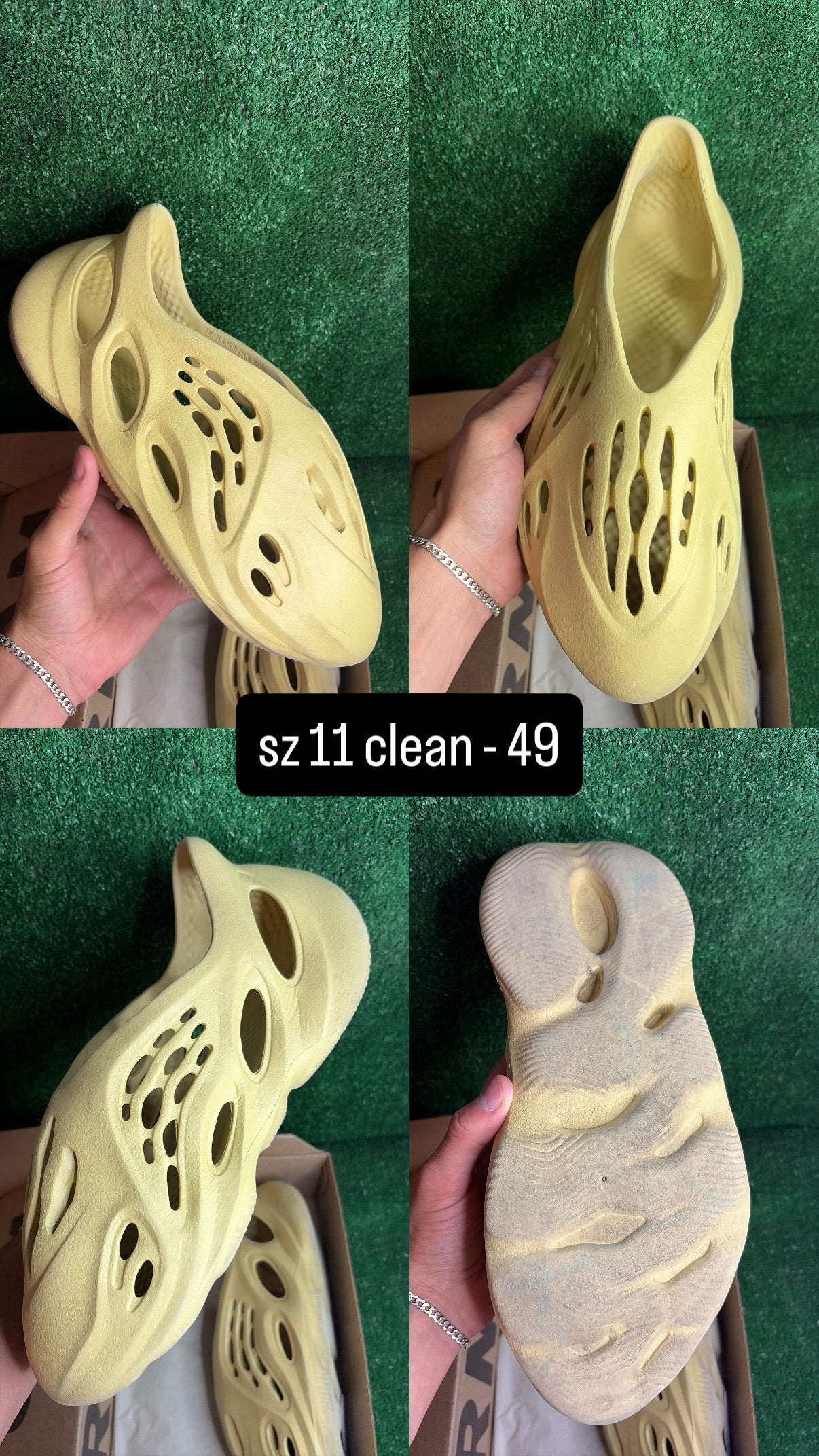 Yeezy Foam Runner Sulfur Size 11