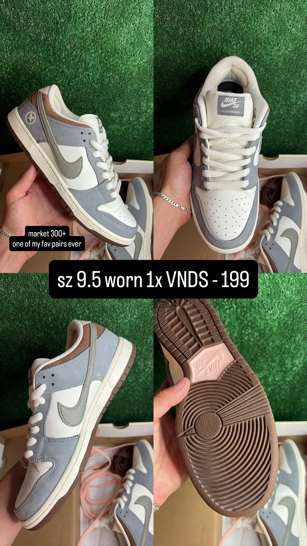 Nike Dunk Low SB Yuto Horigome Size 9.5