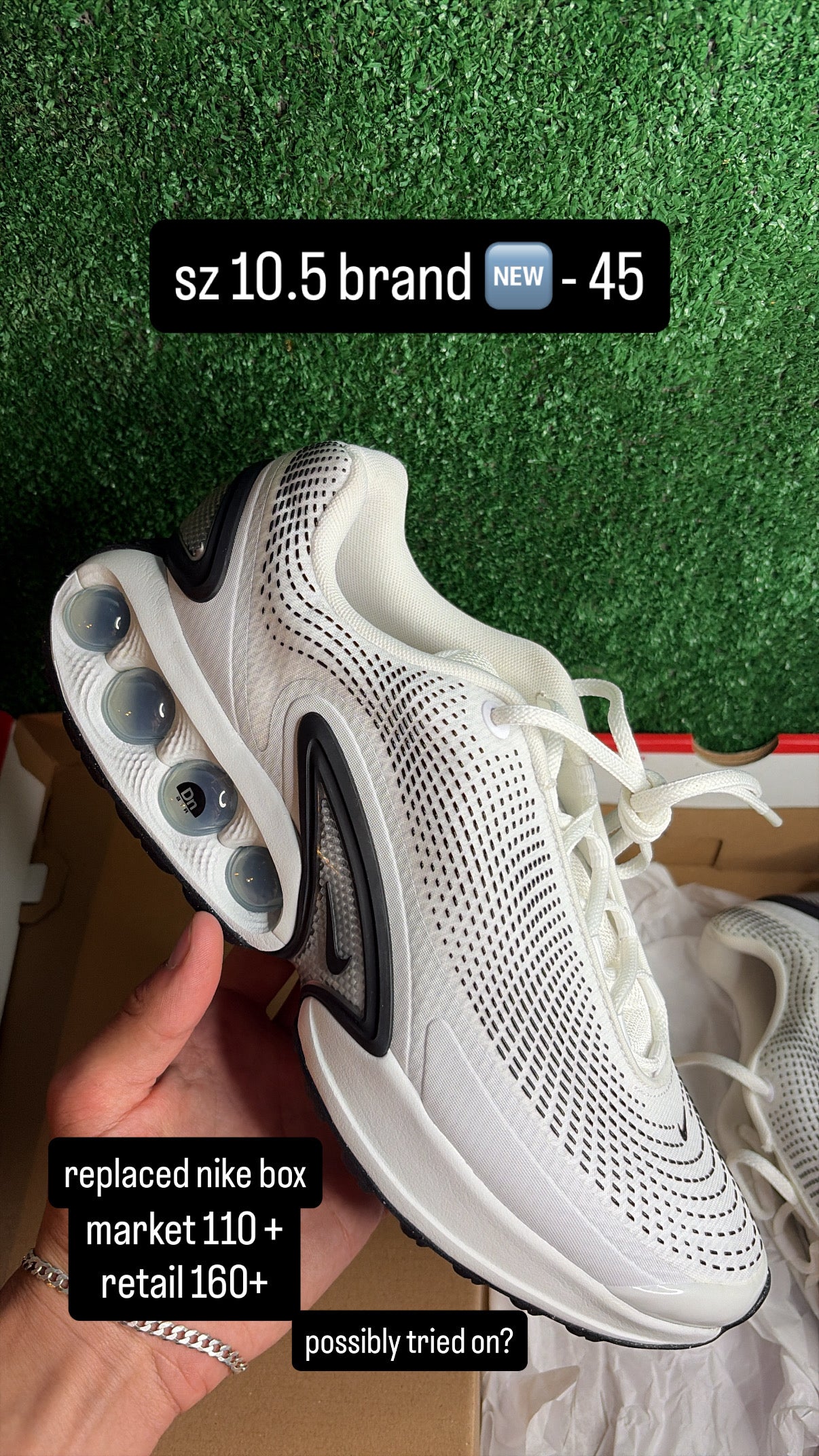 Nike Air Max DN White Photon Dust Size 10.5