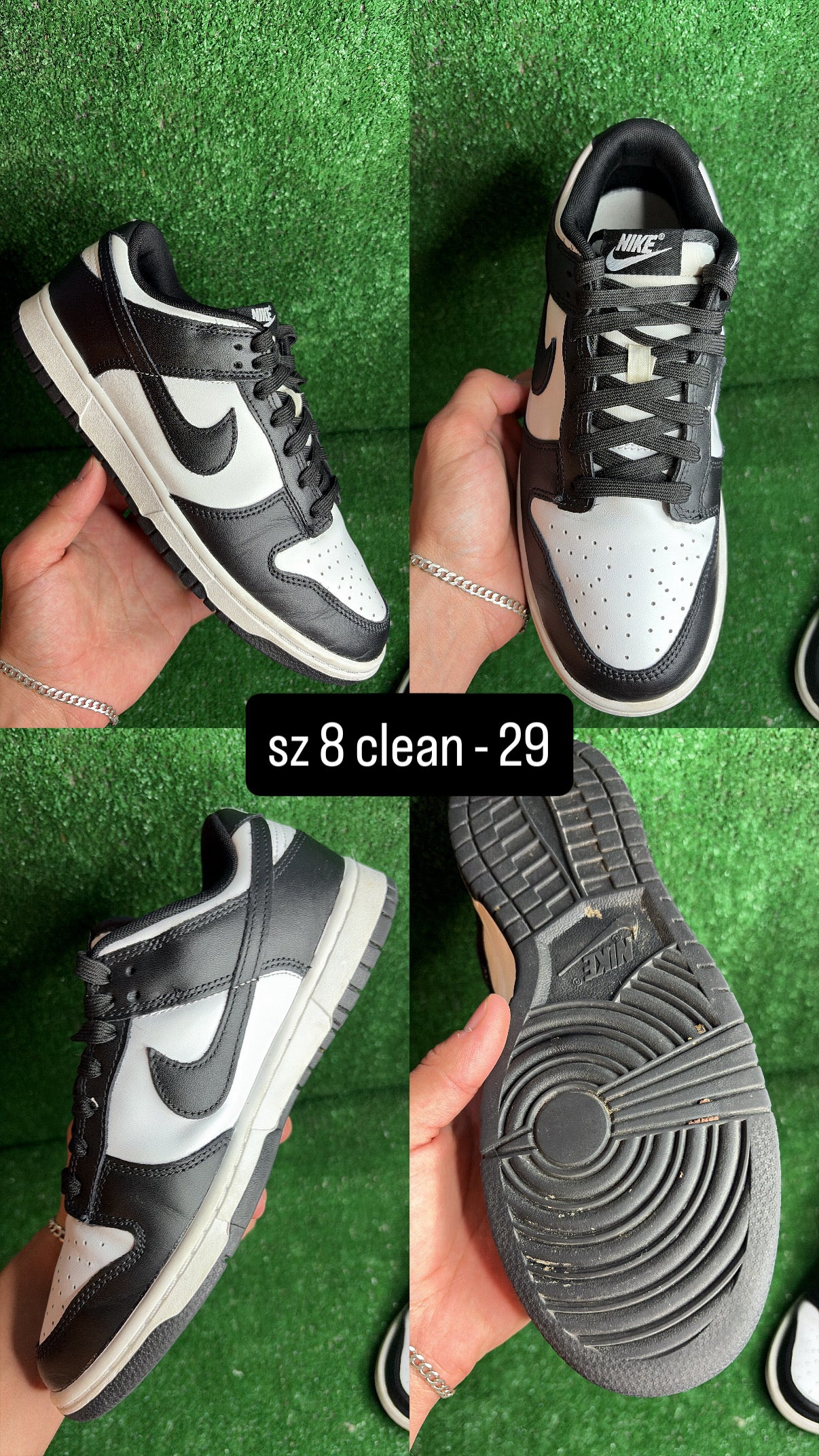 Nike Dunk Low Panda Size 8
