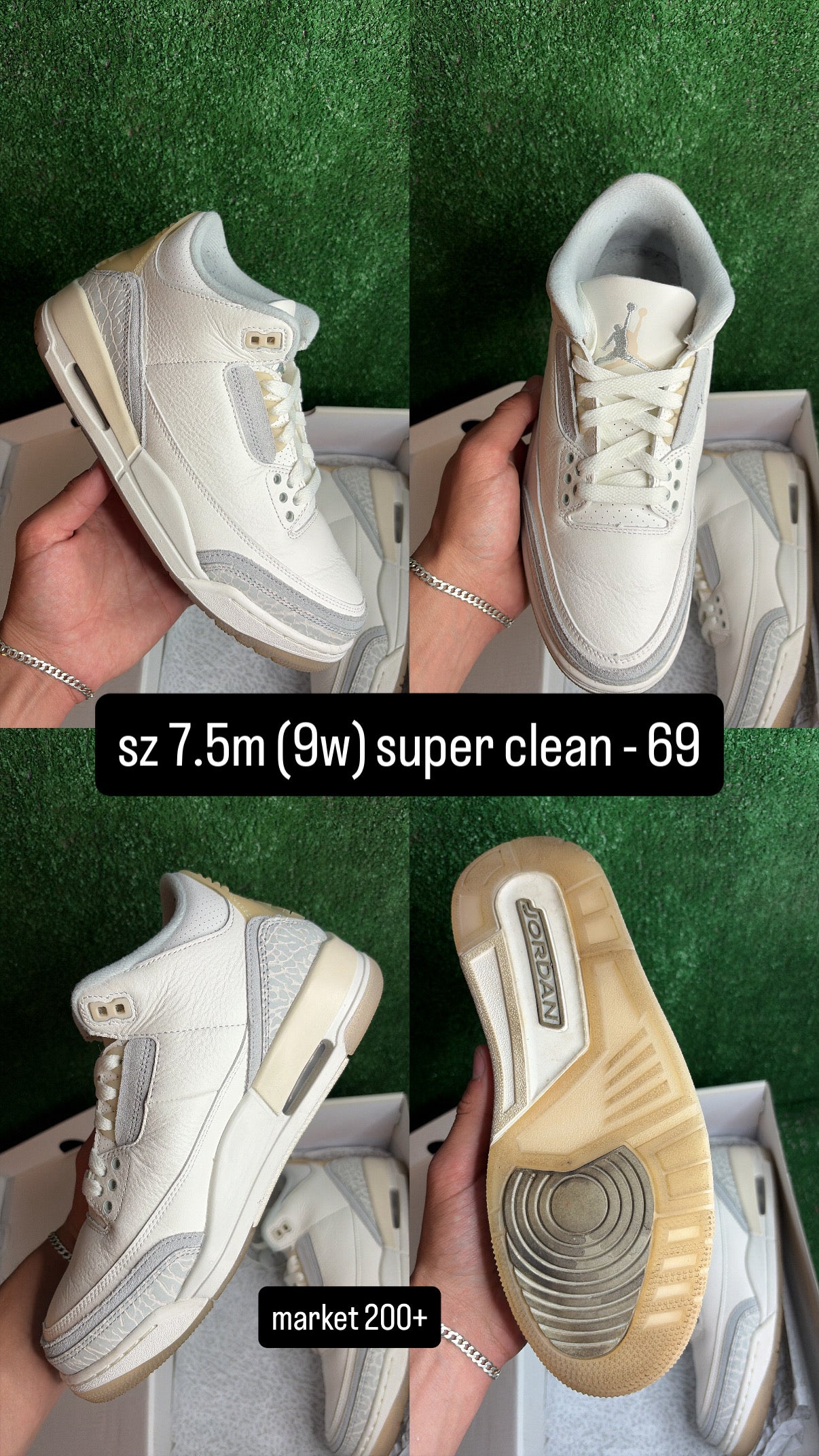 Jordan 3 Craft Size 7.5