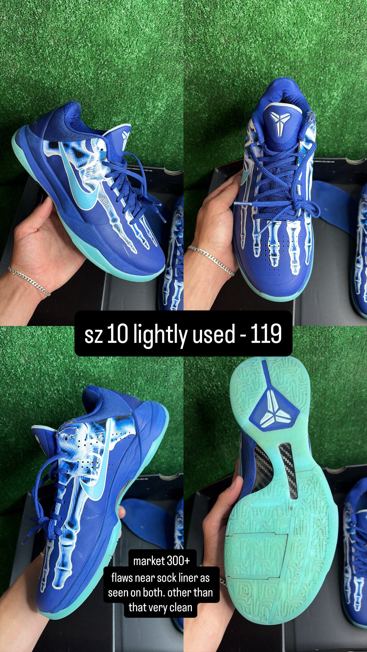 Kobe 5 Protro X-Ray Size 10