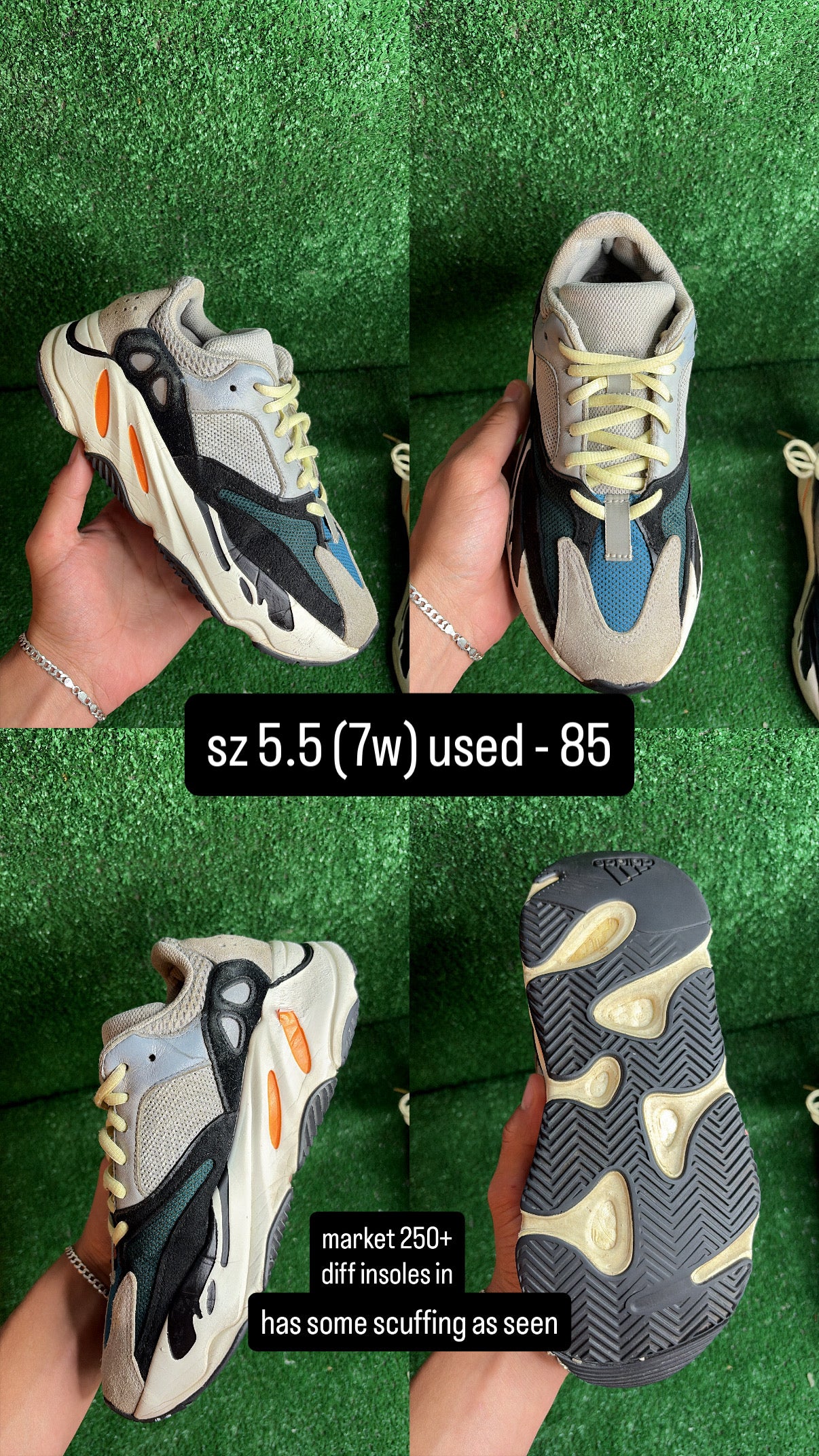 Yeezy 700 Wave Runner Size 5.5m (7w)