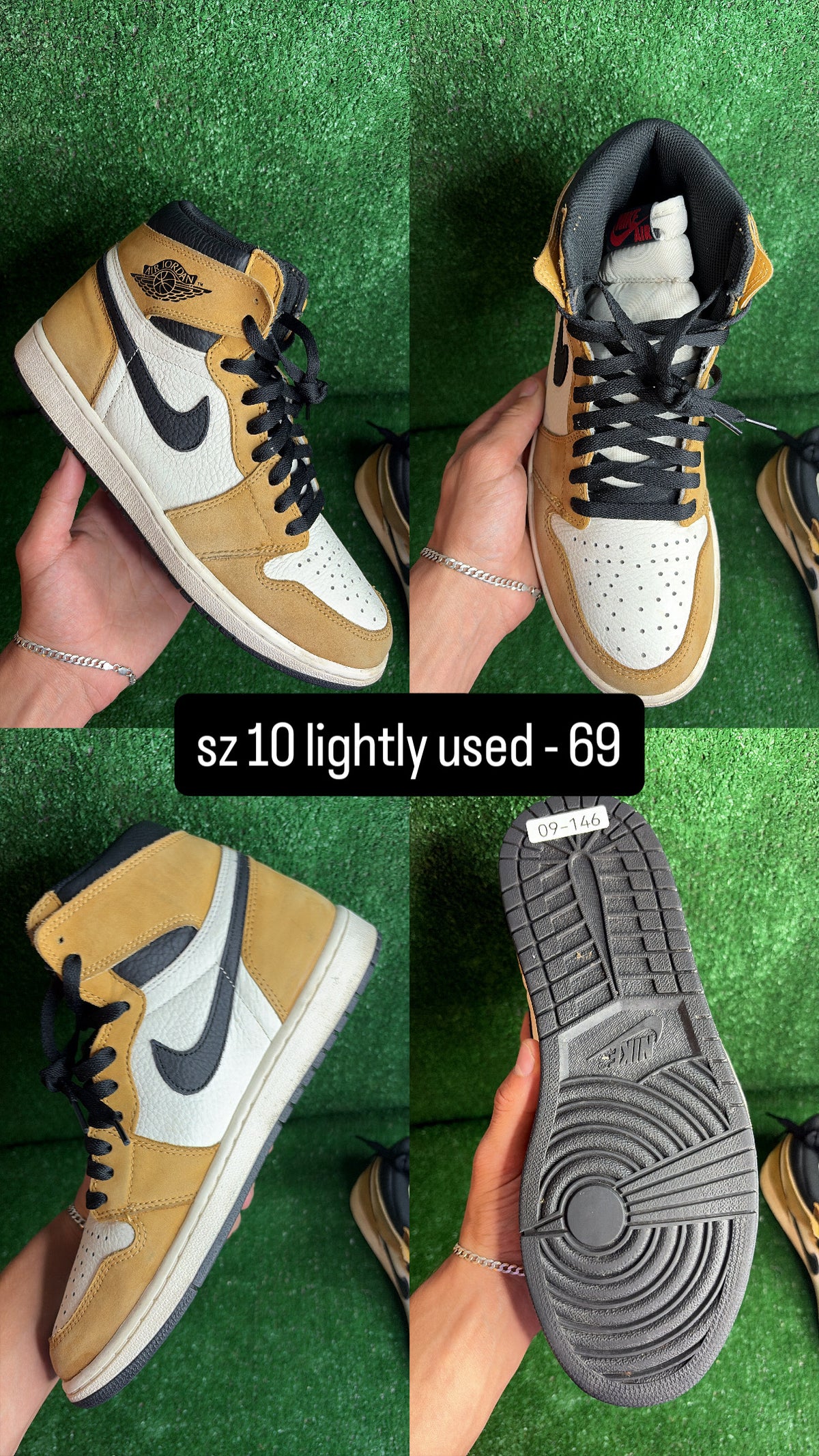 Jordan 1 Rookie Of the Year Size 10