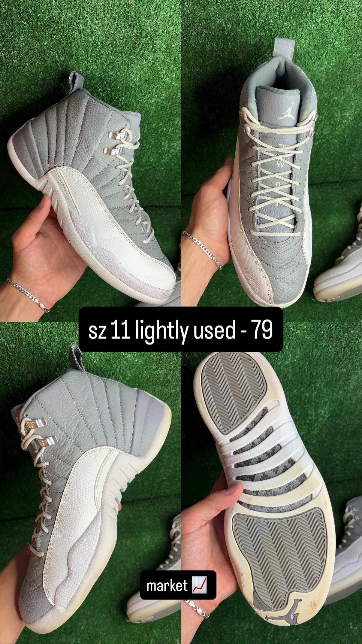 Jordan 12 Stealth Size 11