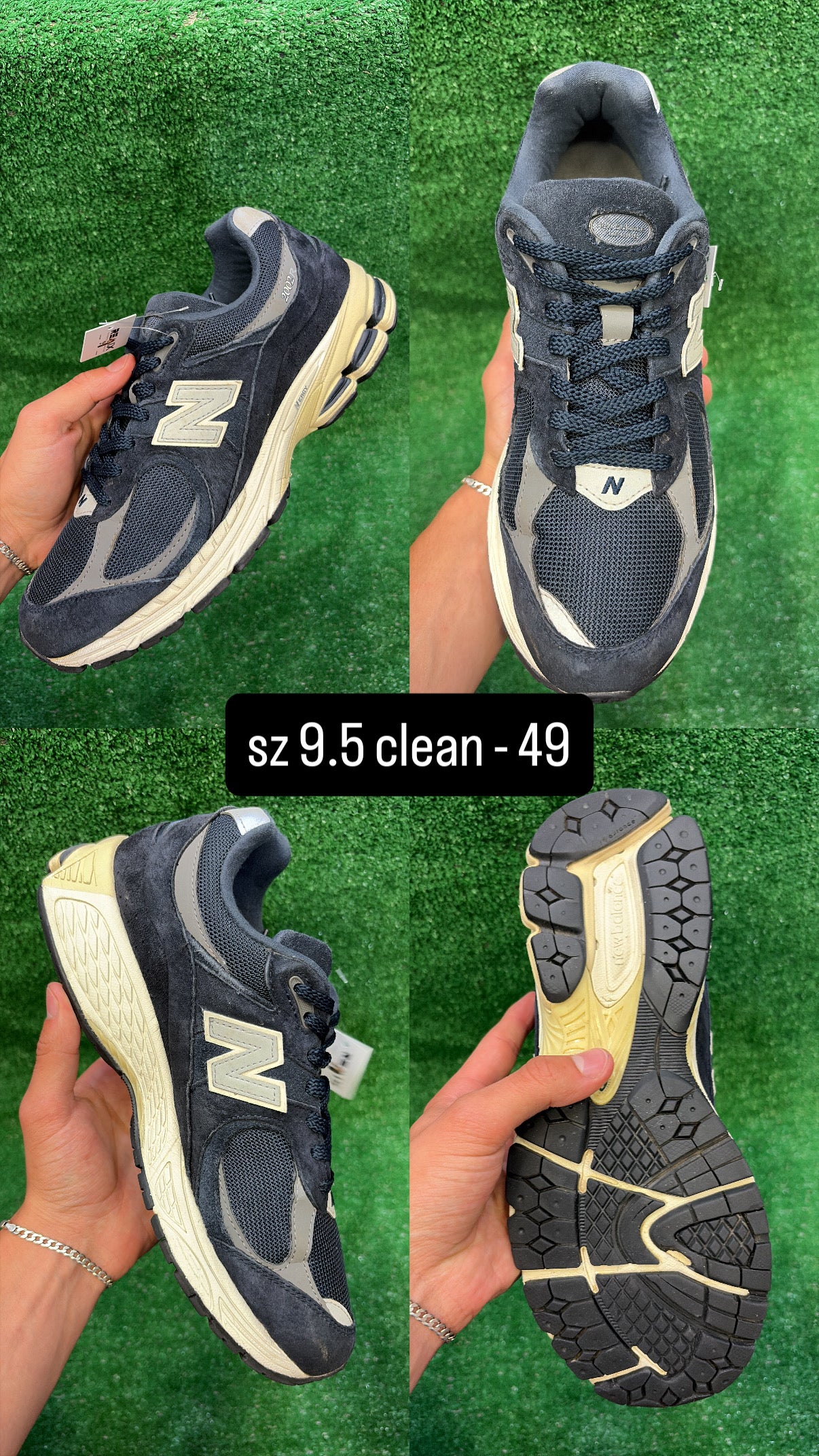 New Balance 2002r Eclipse Navy Size 9.5