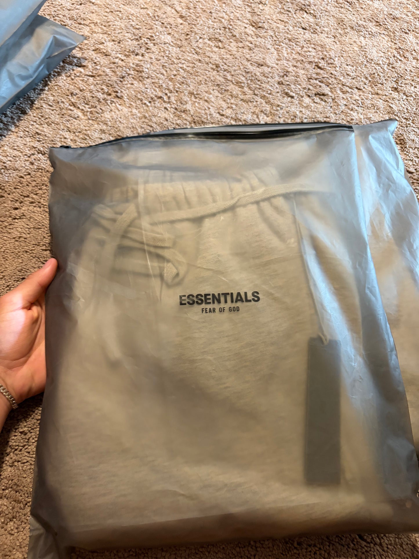 Essentials Fear of God Relaxed Sweatpants Light Oatmeal