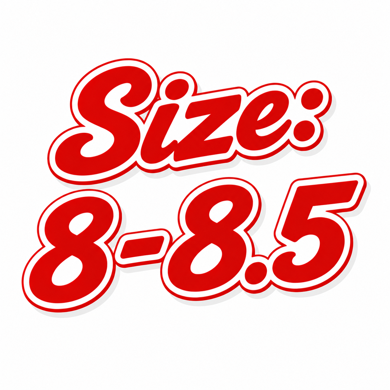 Size 8-8.5