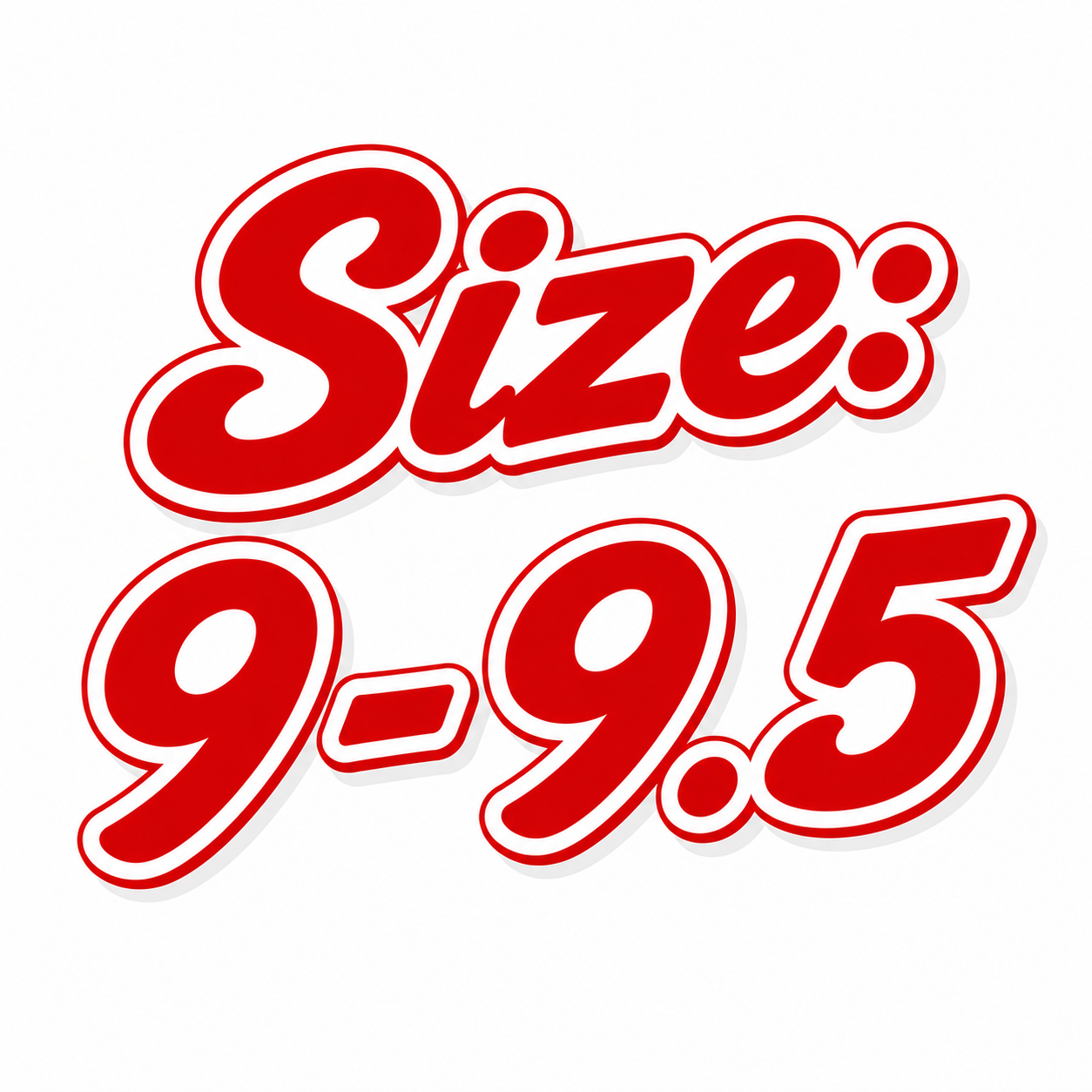 Size 9-9.5