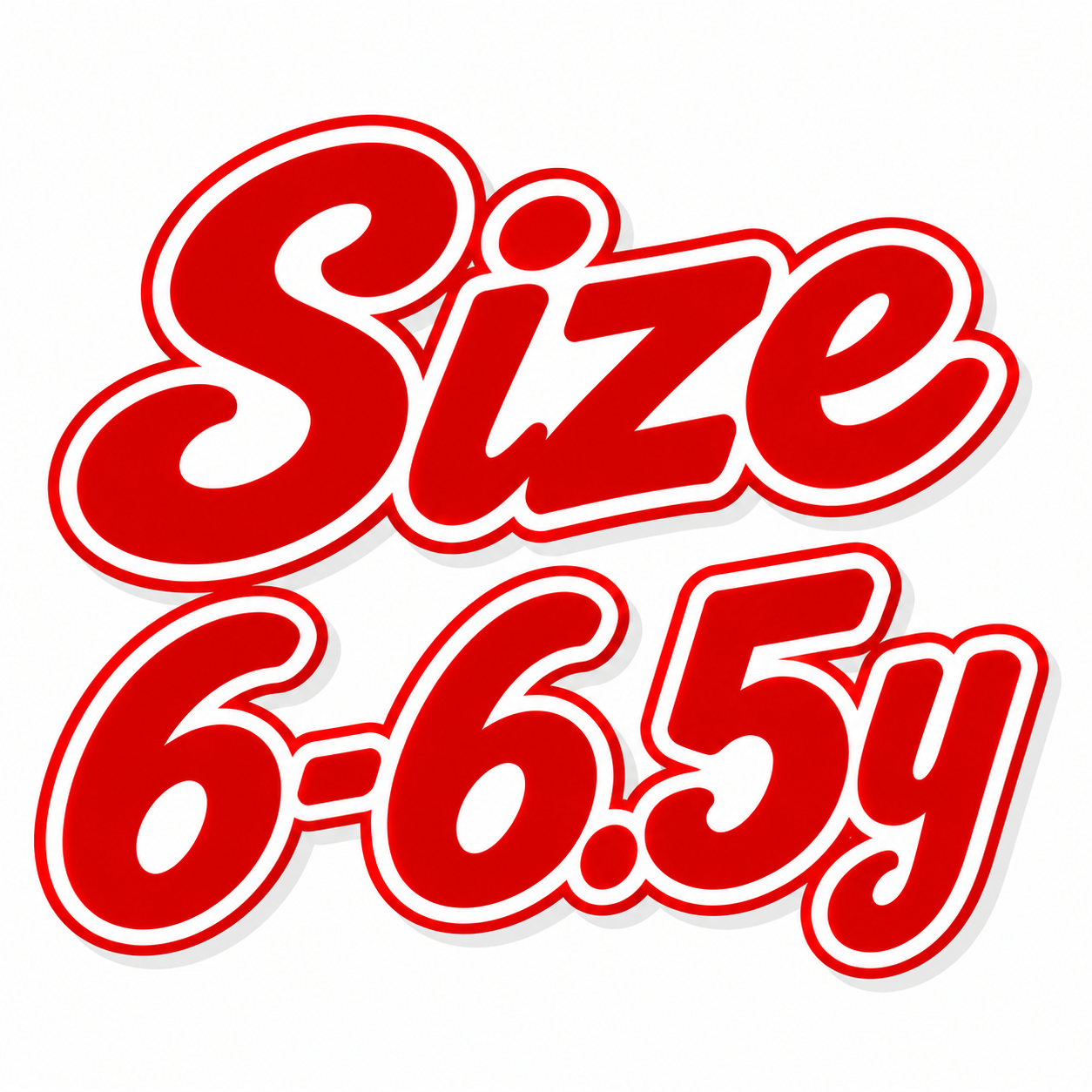 Size 6-6.5y