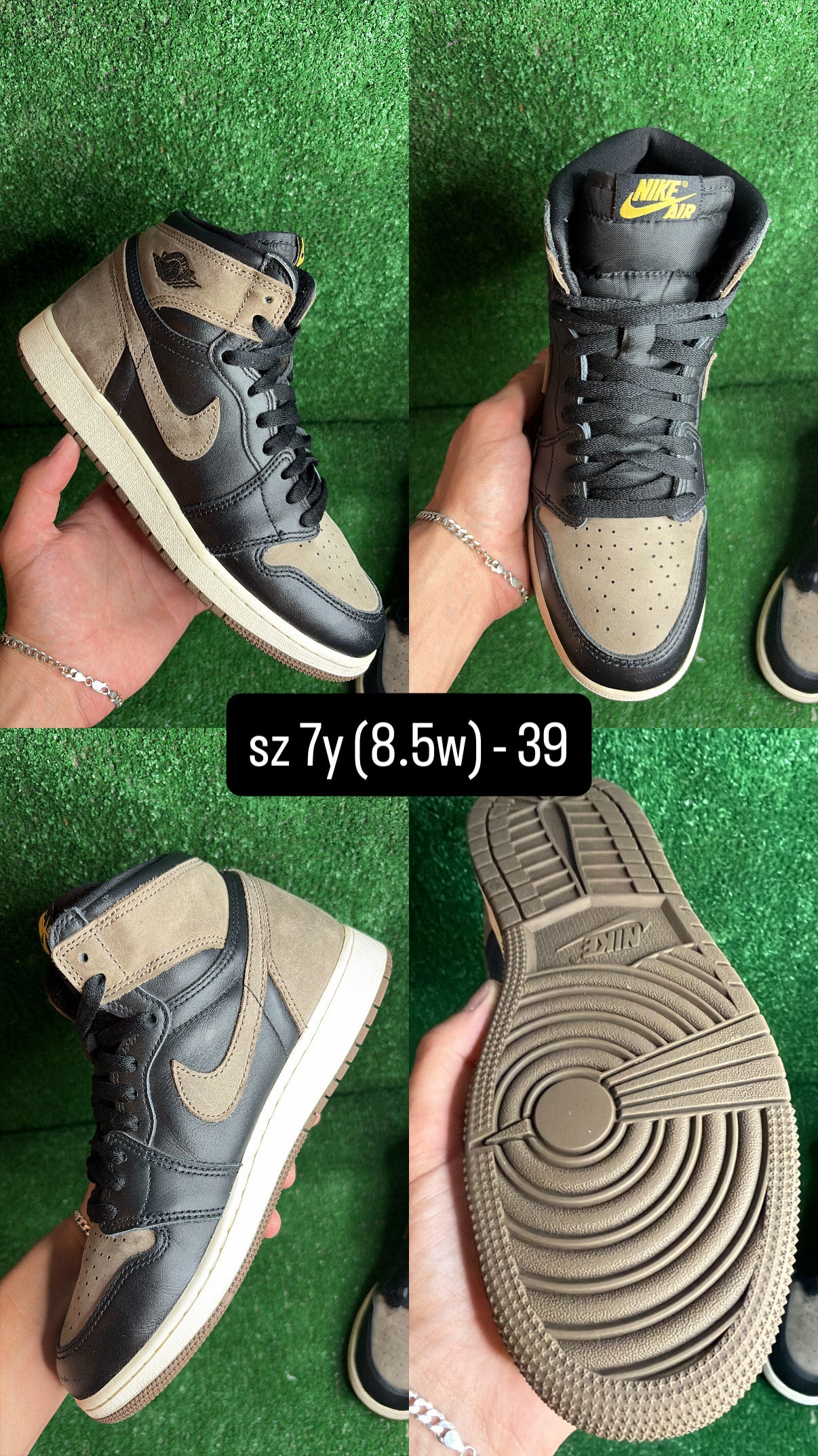 Jordan 1 Palomino Size 7y (8.5w)