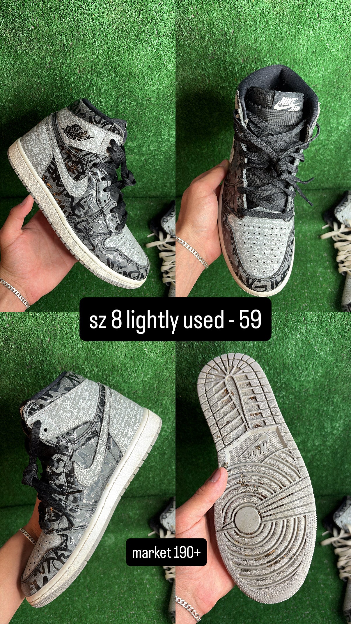 Jordan 1 Rebellionaire Size 8