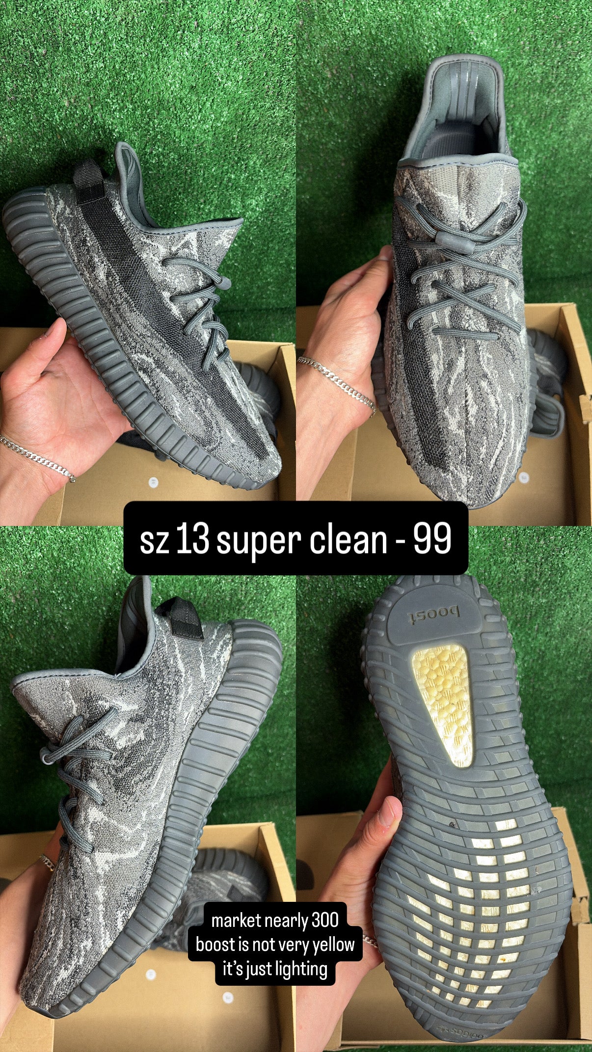 Yeezy 350 MX Salt Size 13