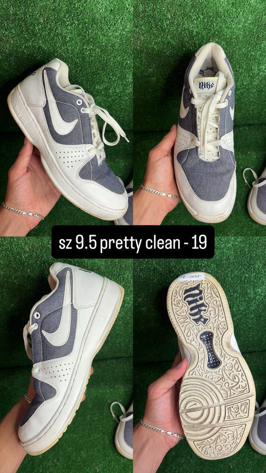 Nike Denim Vintage White Size 9.5