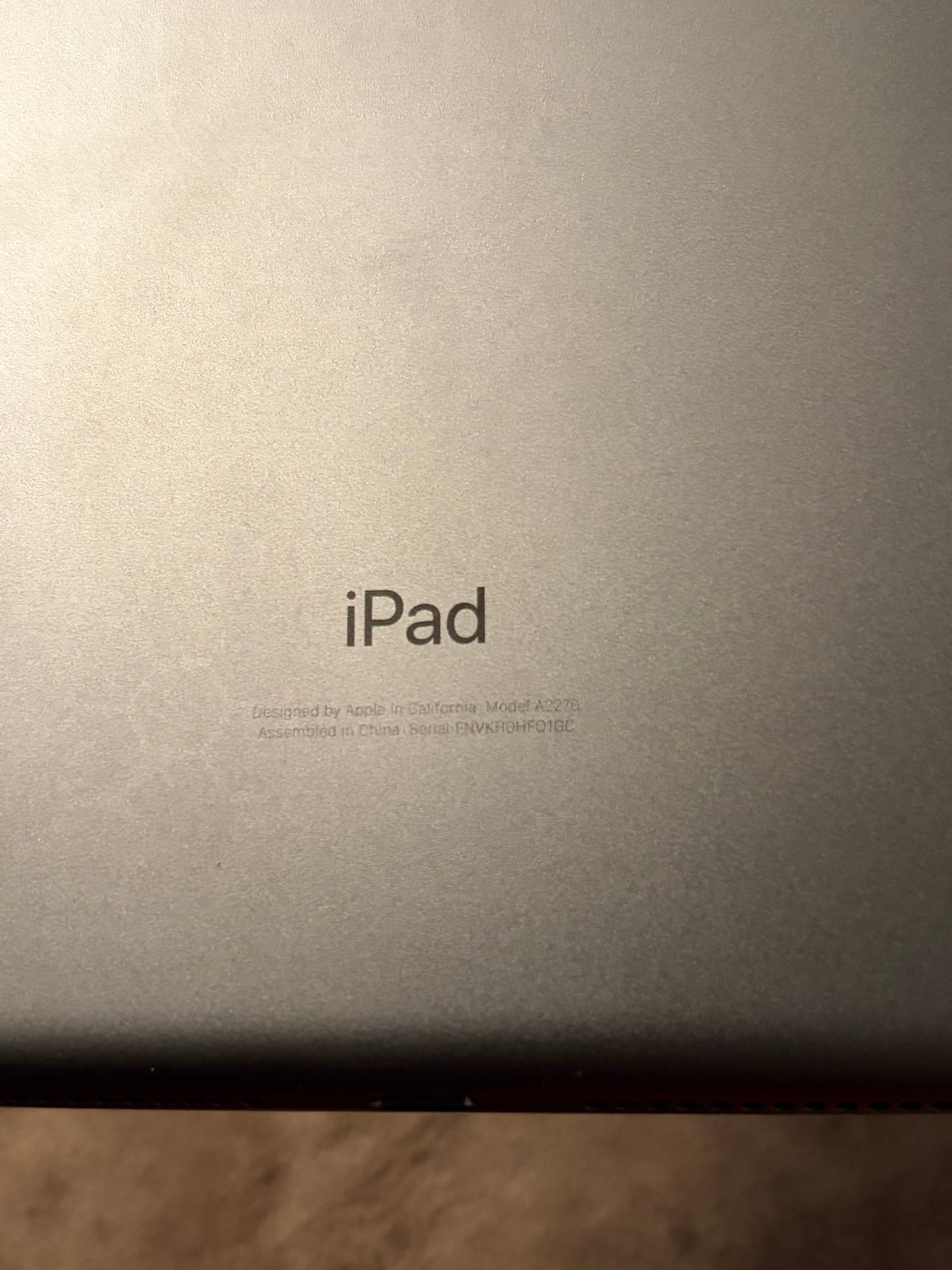 iPad Model A2270 (10.2 inch display)