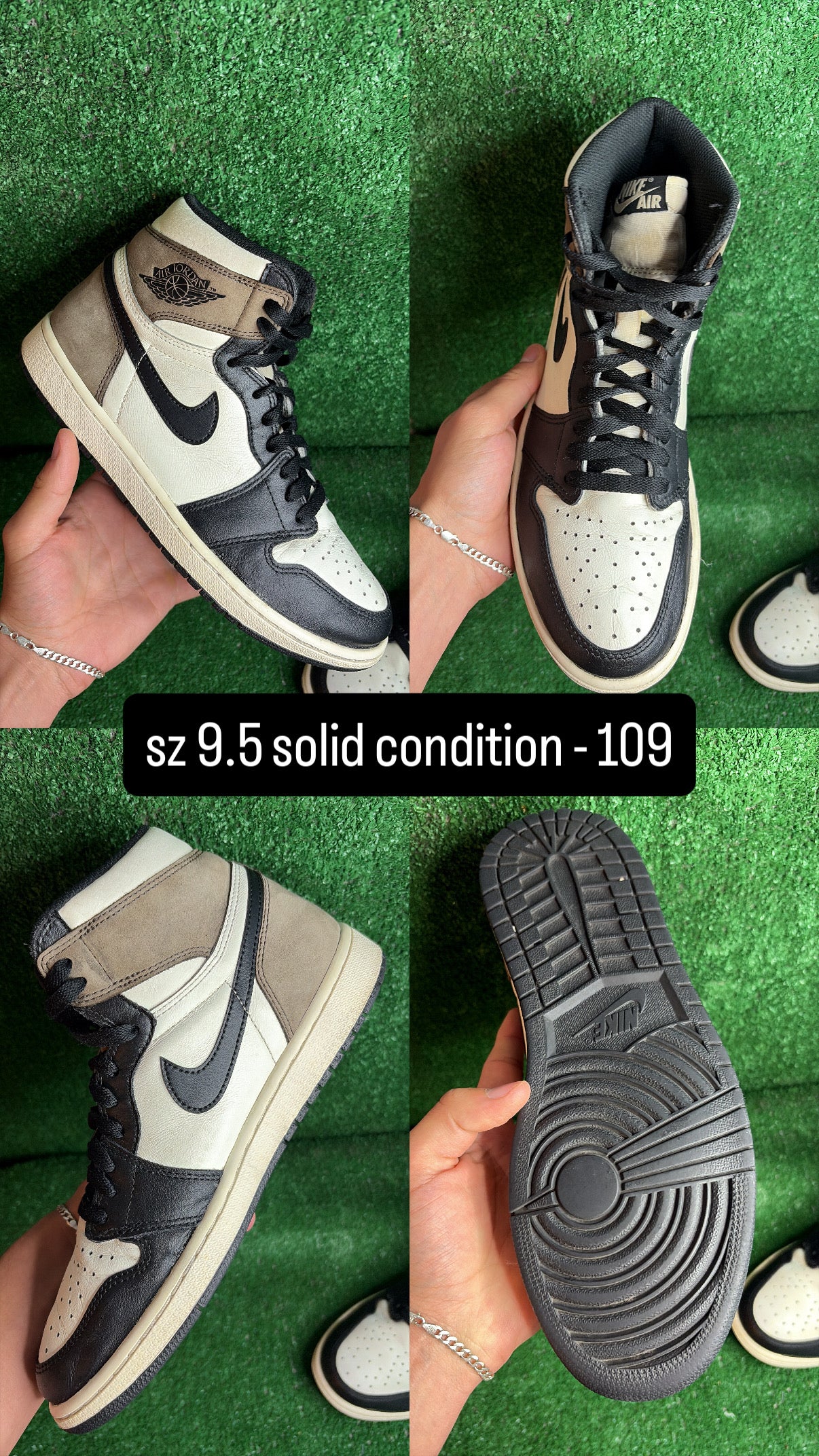 Jordan 1 Mocha Size 9.5