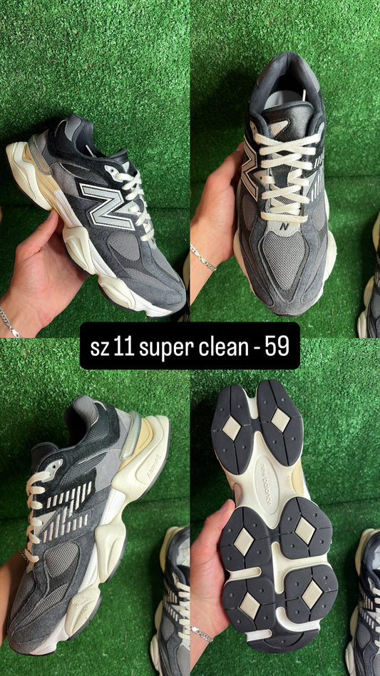 New Balance 9060 Black Phantom Magnet Size 11