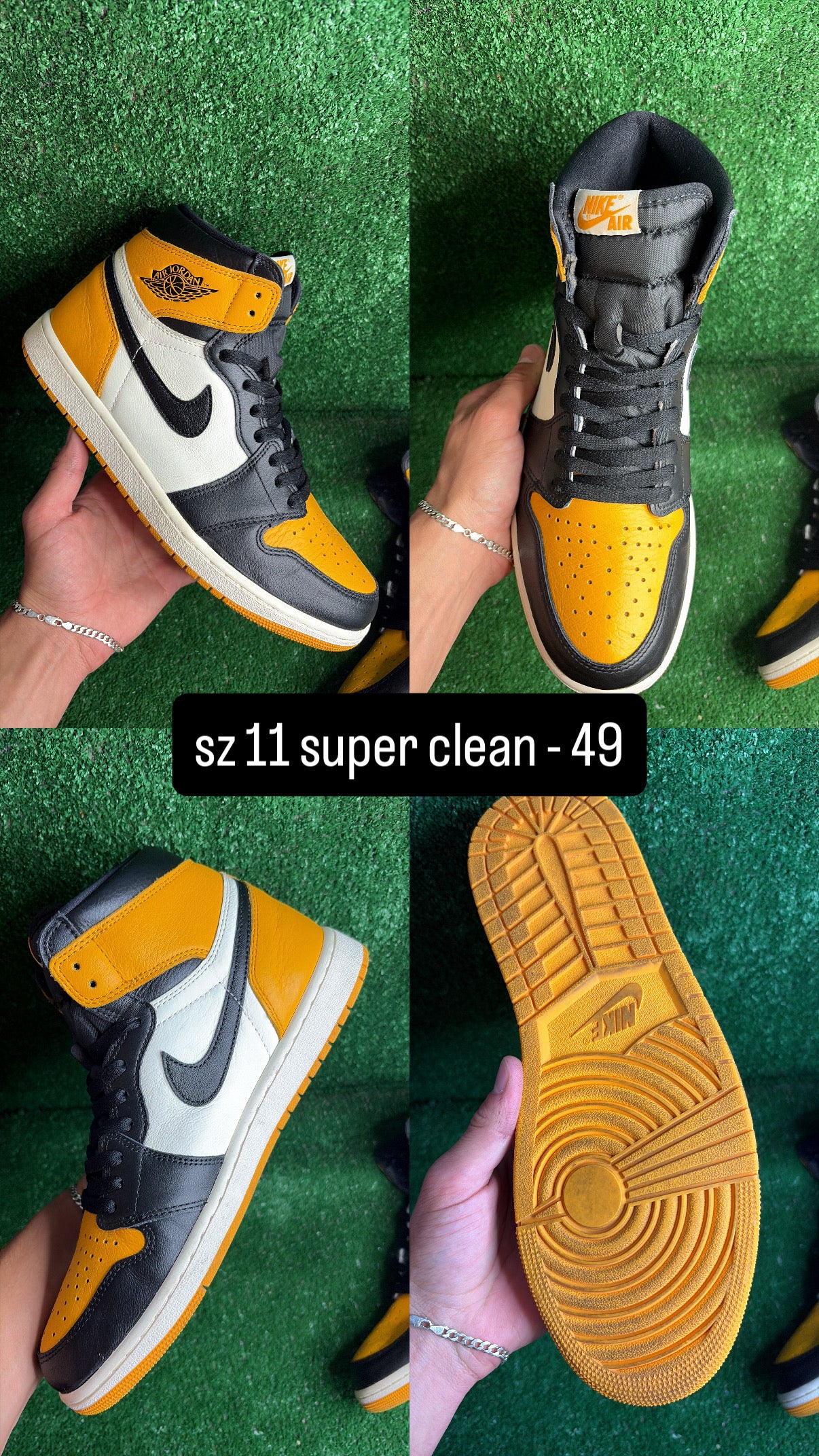 Jordan 1 Taxi Size 11
