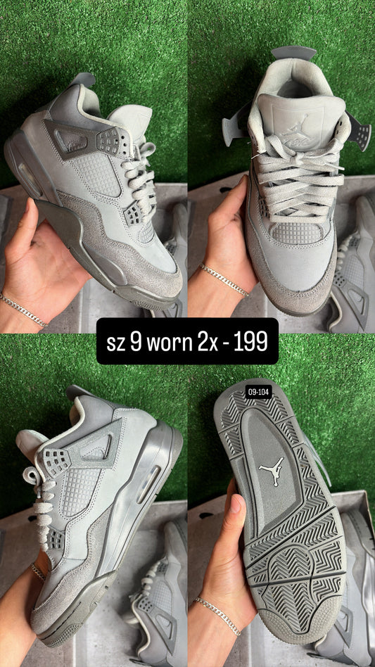 Jordan 4 Wet Cement Size 9