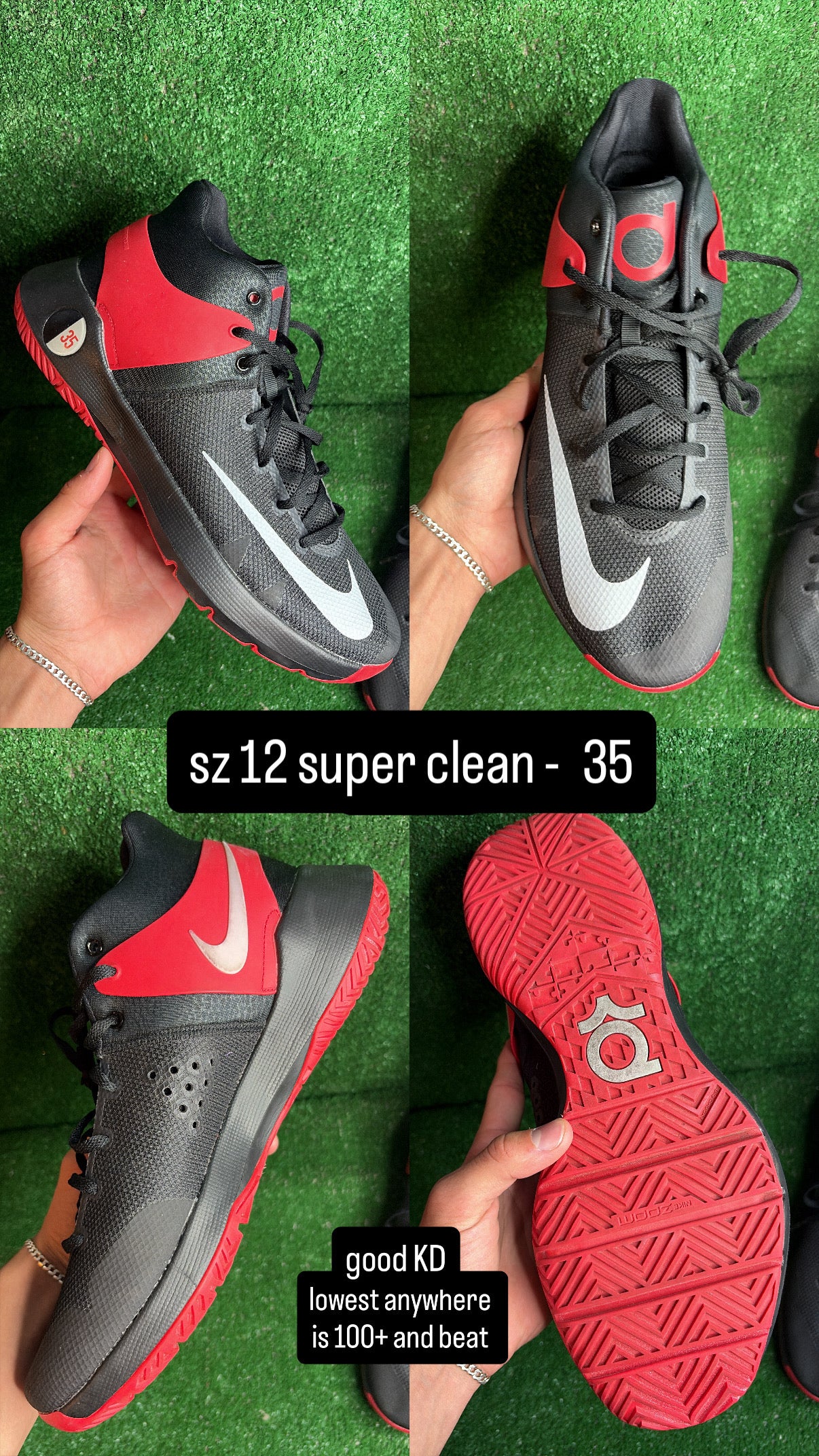 Nike KD Trey 5 Bred Size 12