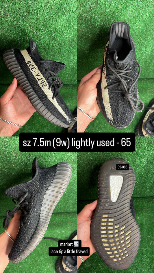 Yeezy 350 Boost V2 Oreo Size 7.5m (9w)